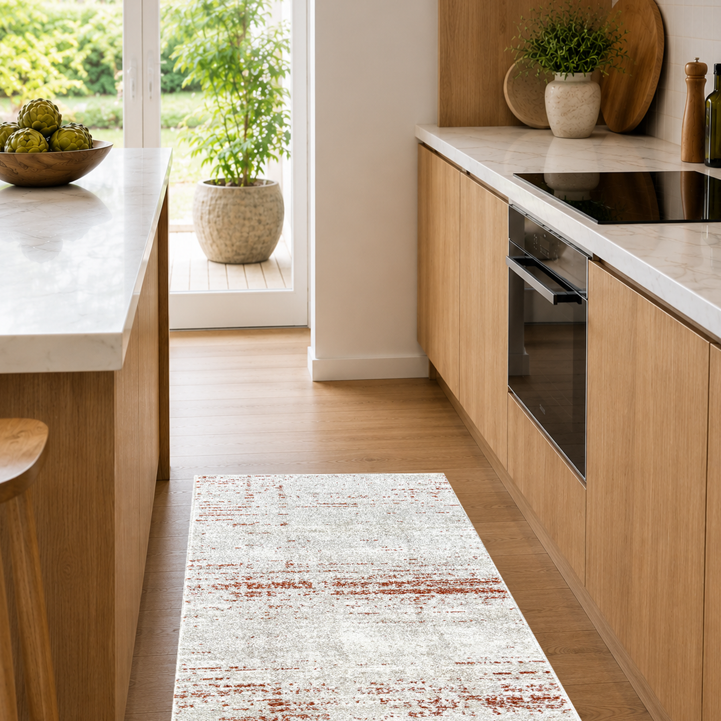 Ascot Grunge Terra Rug