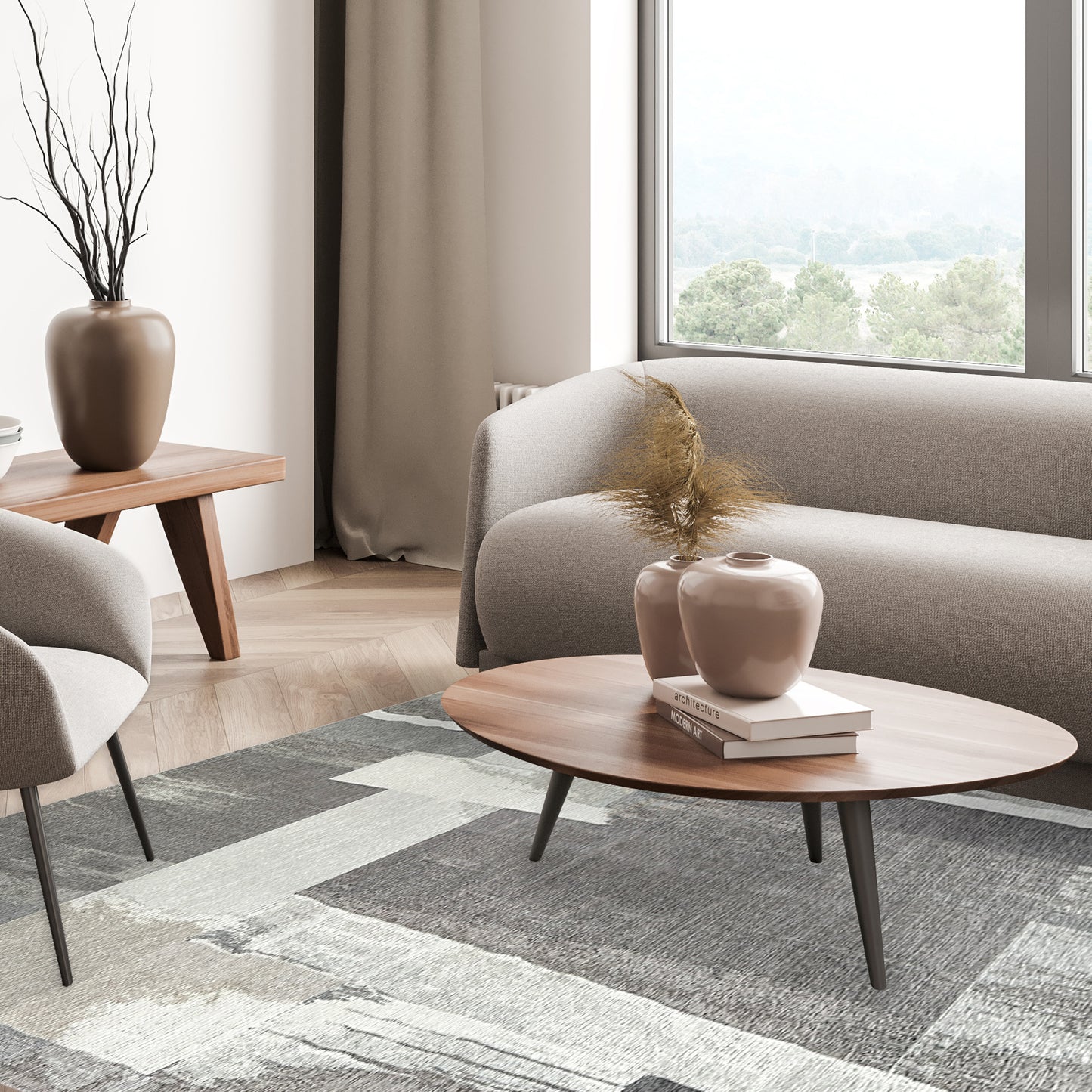 Aubrey Modra Rug