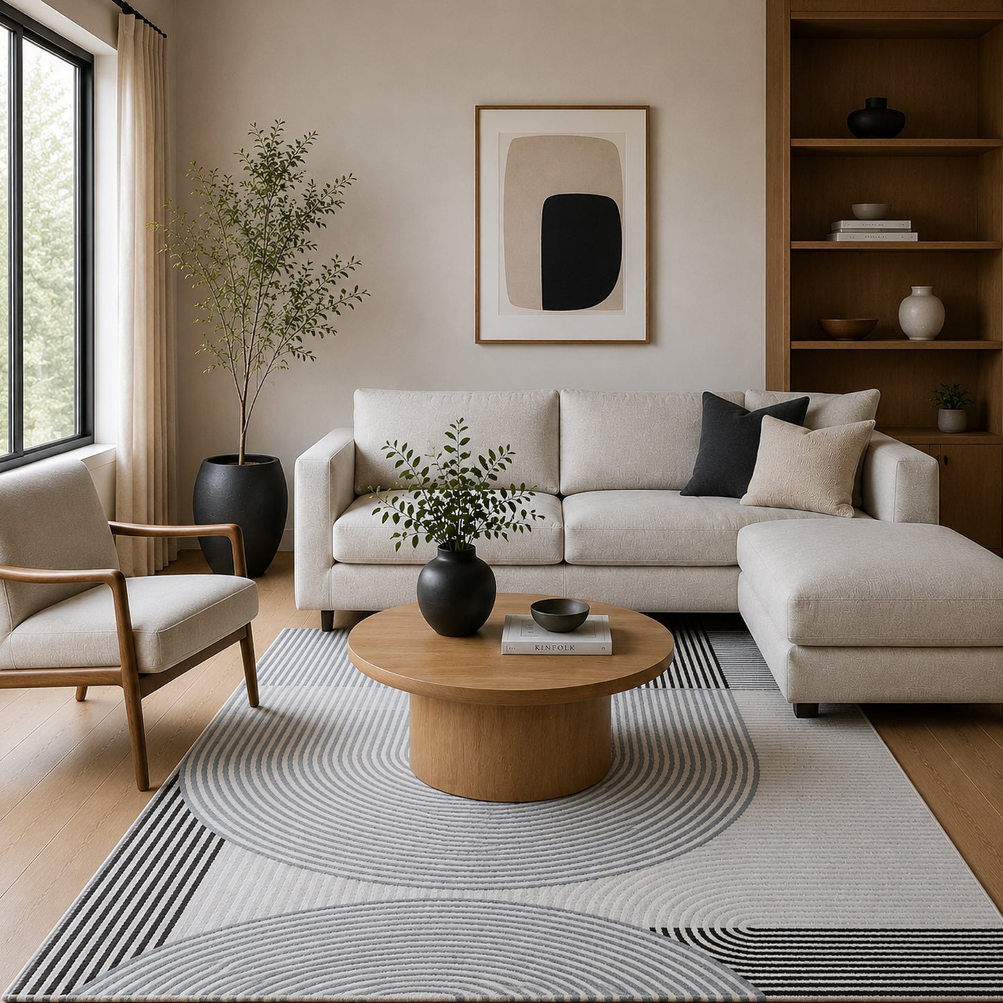 Bau Arch Grey Rug