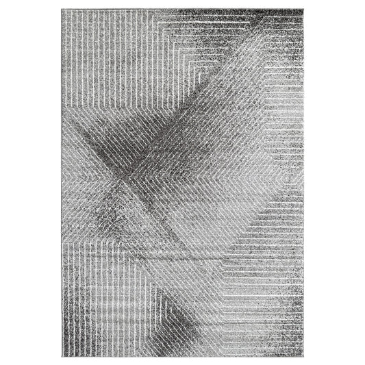 Ascot Abstract Grey Rug