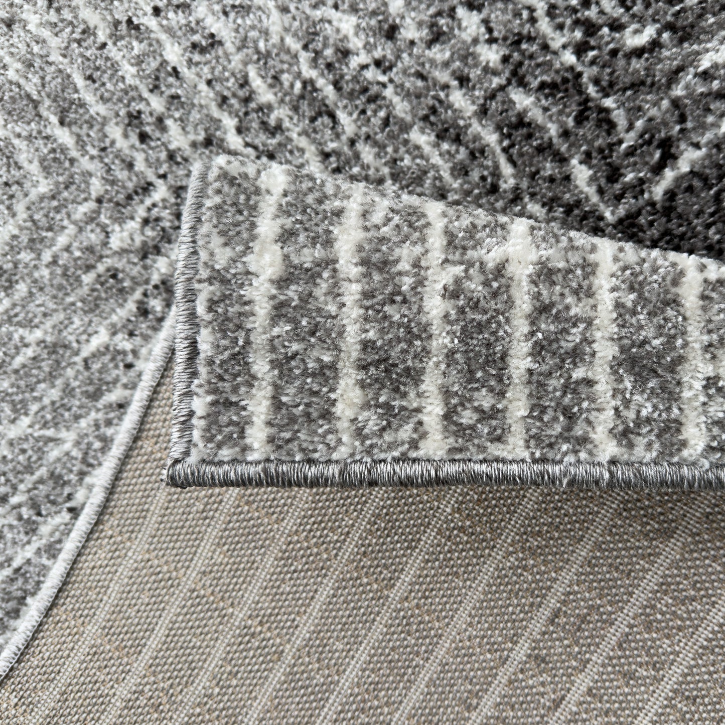 Ascot Abstract Grey Rug