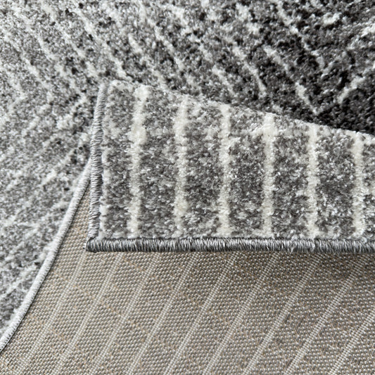Ascot Abstract Grey Rug