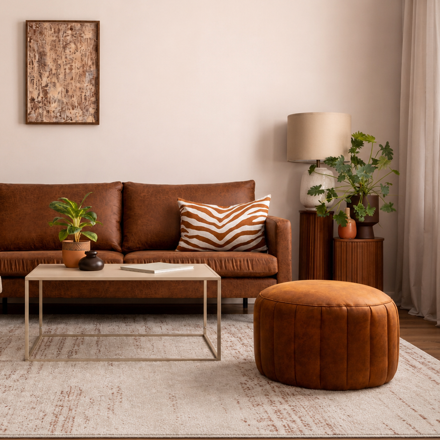 Ascot Grunge Terra Rug