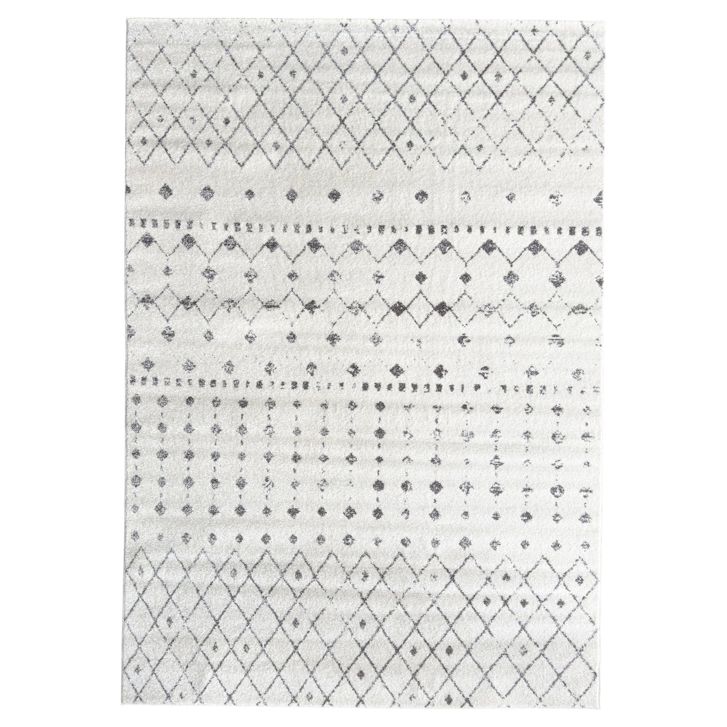 Ascot Modern Aztec Ivory Rug