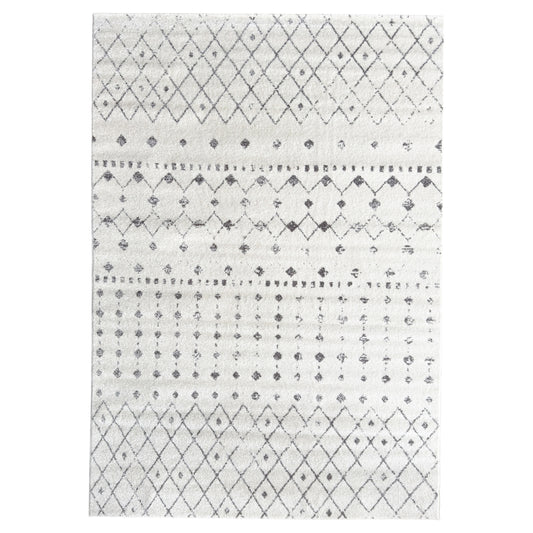 Ascot Modern Aztec Ivory Rug