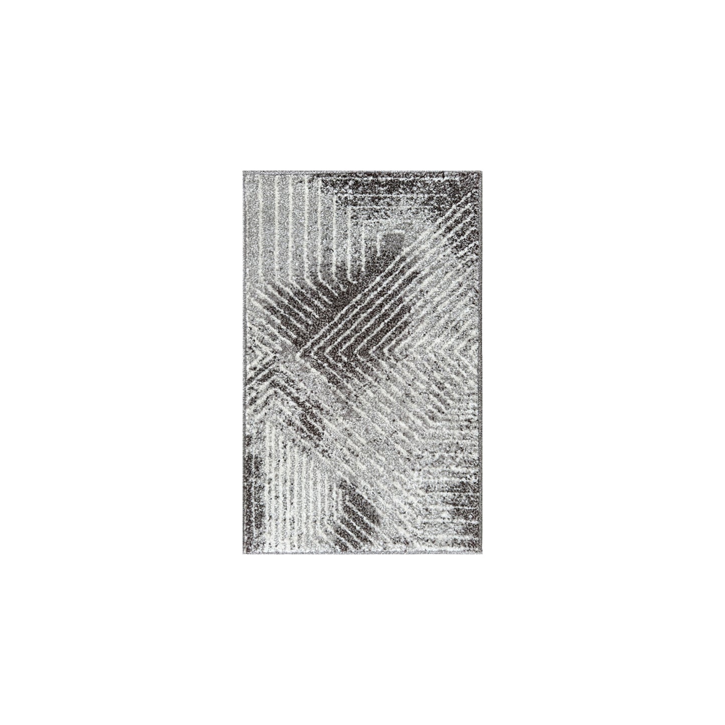 Ascot Abstract Grey Rug