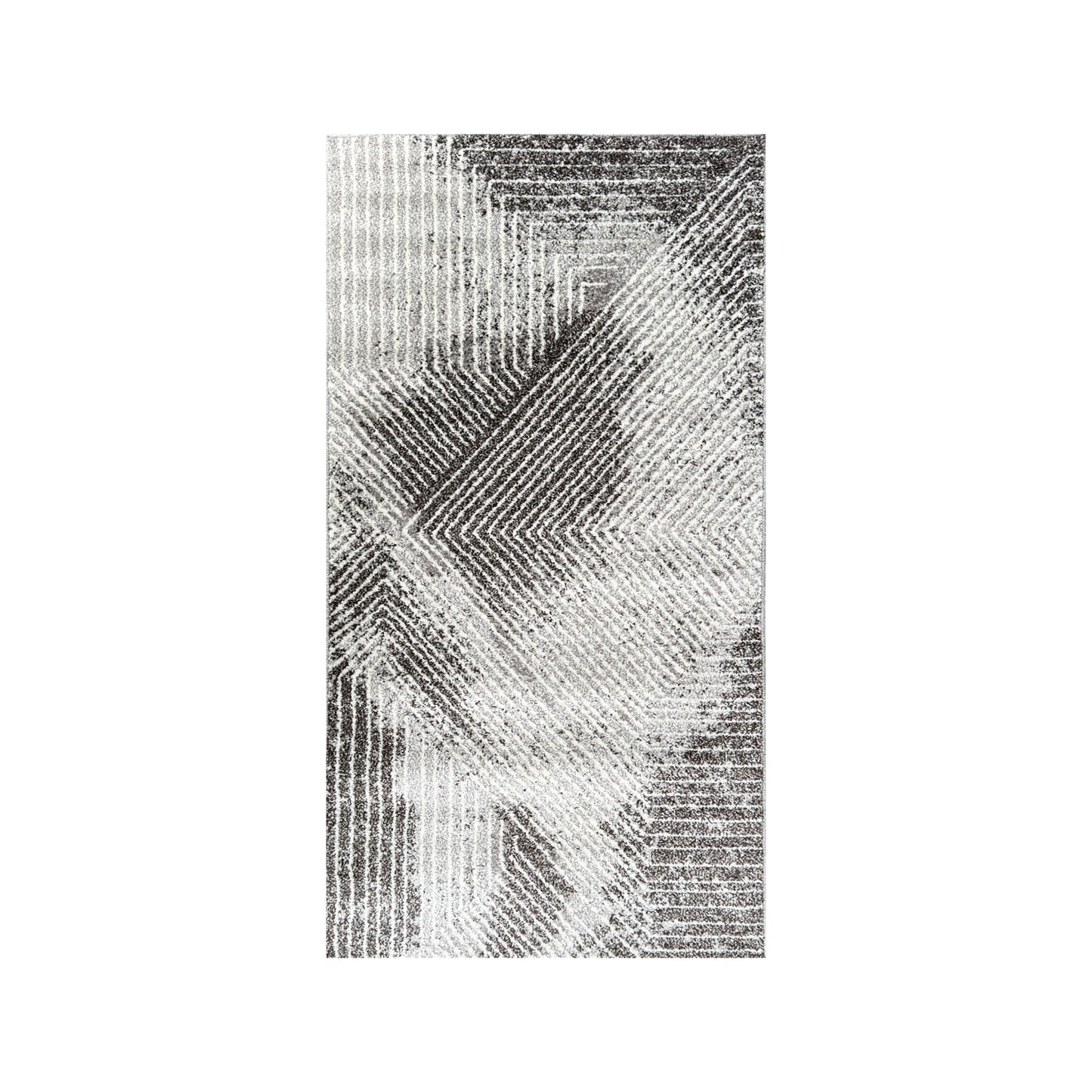 Ascot Abstract Grey Rug