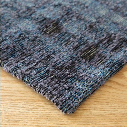 Russo Grunge Petrol Rug