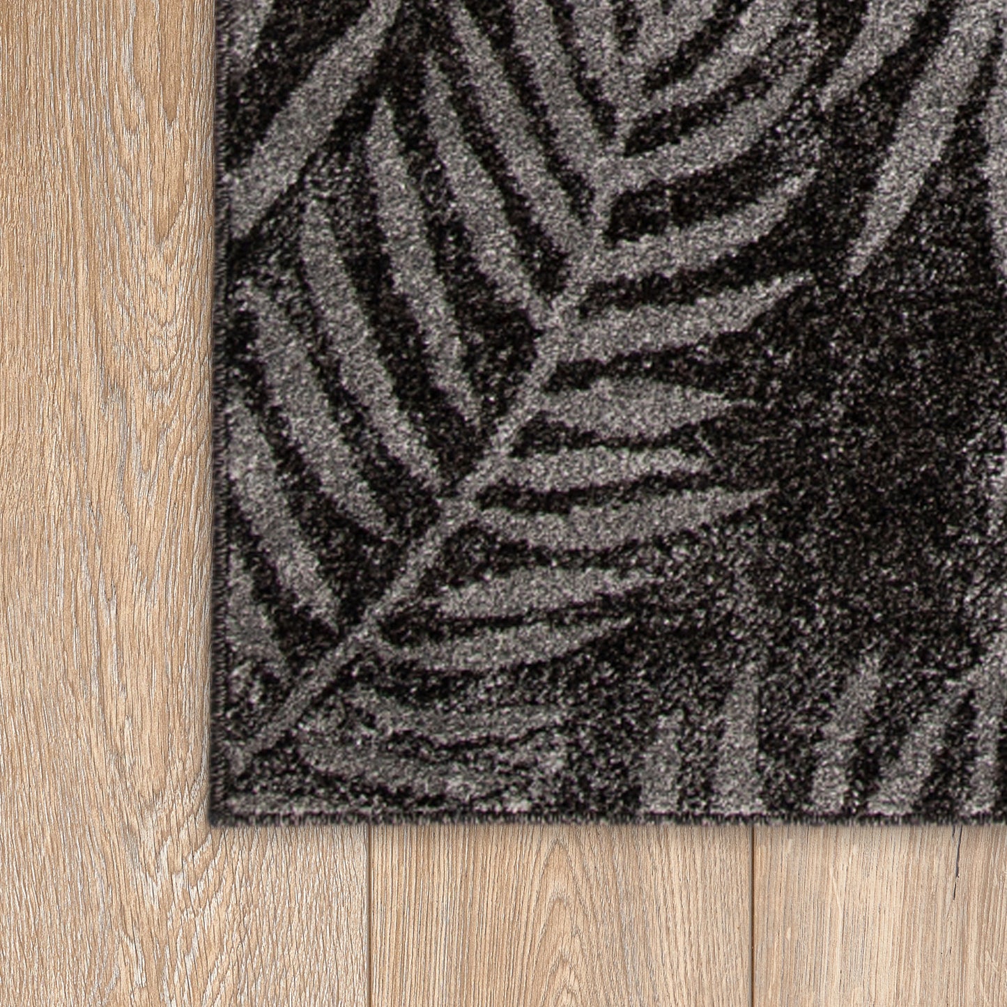 Asana Botanica Black/Light Grey Rug