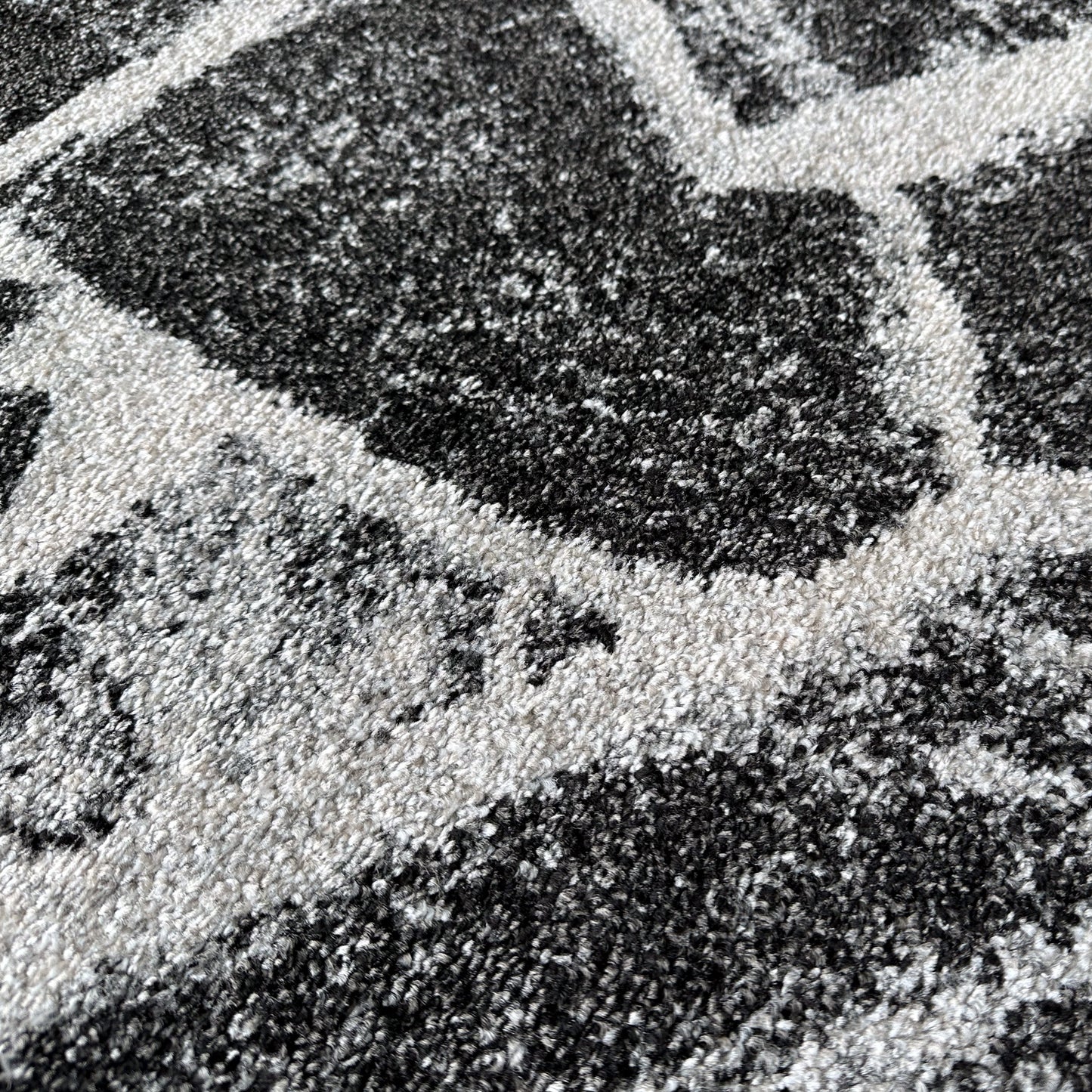 Asana Stone Black/Grey Rug