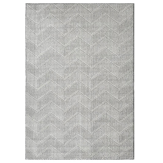 Whitehaven Indoor/Outdoor Chevron Grey Rug