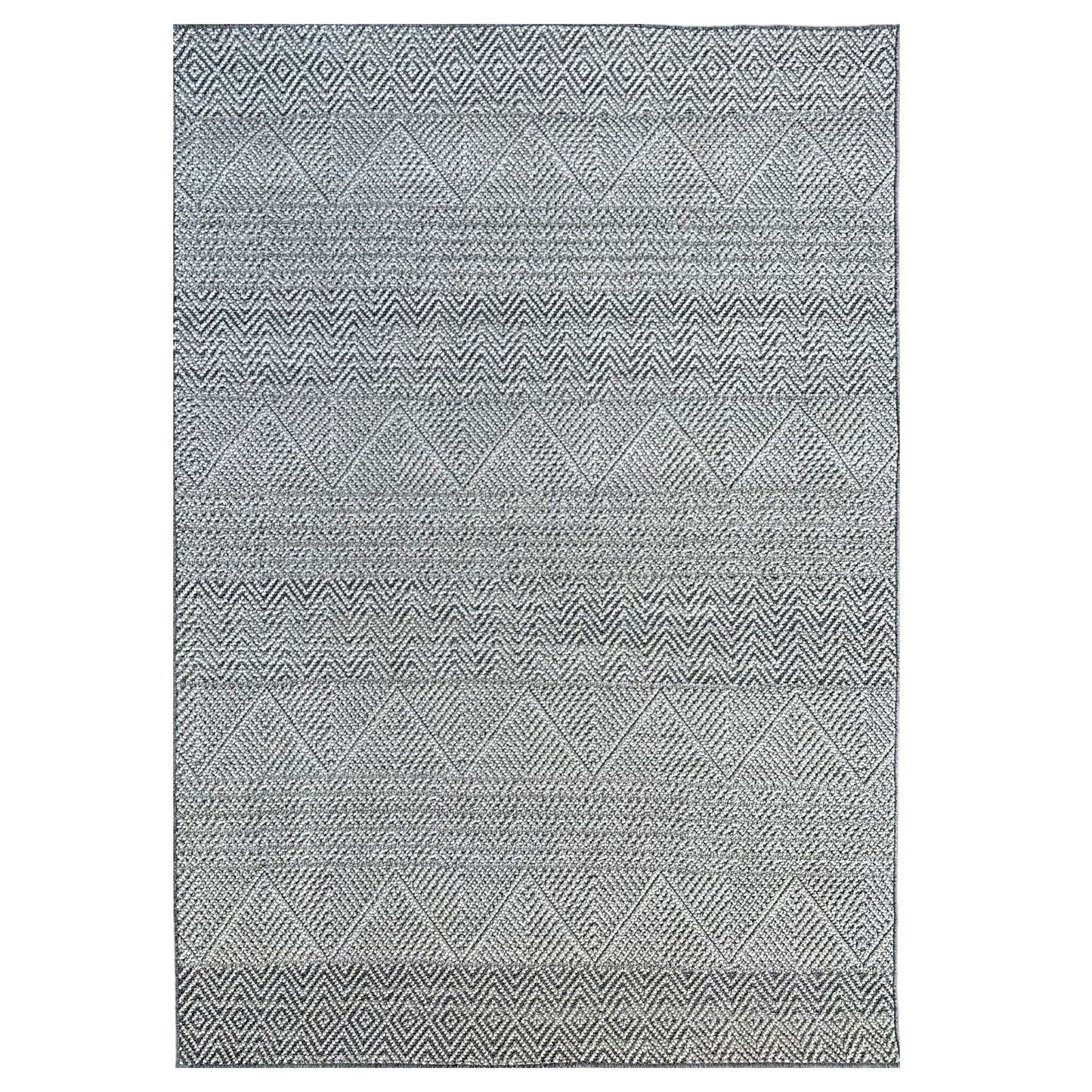 Whitehaven Indoor/Outdoor Stripe Grey/Beige Rug