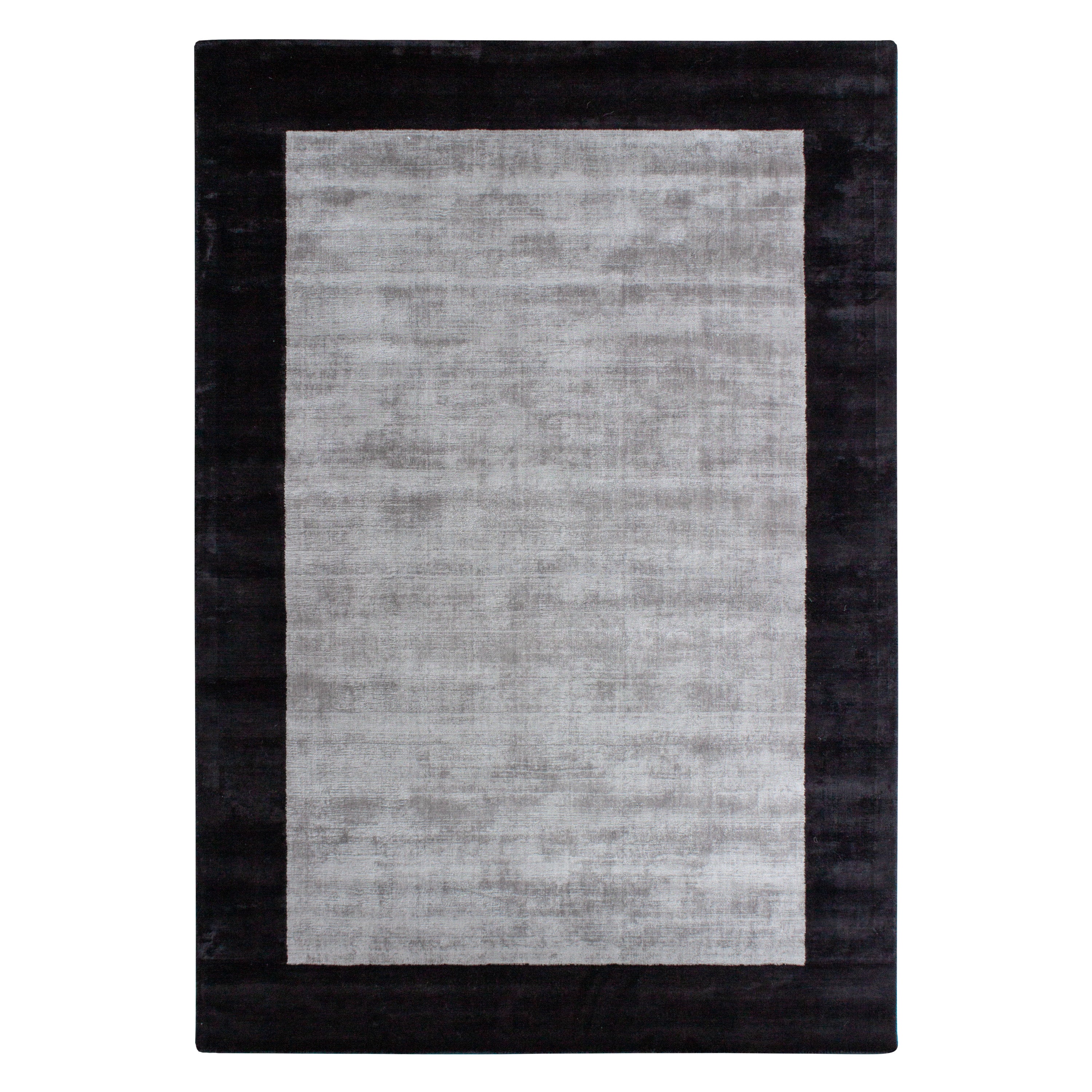 Monu Black Grey Rug – Signature Rugs