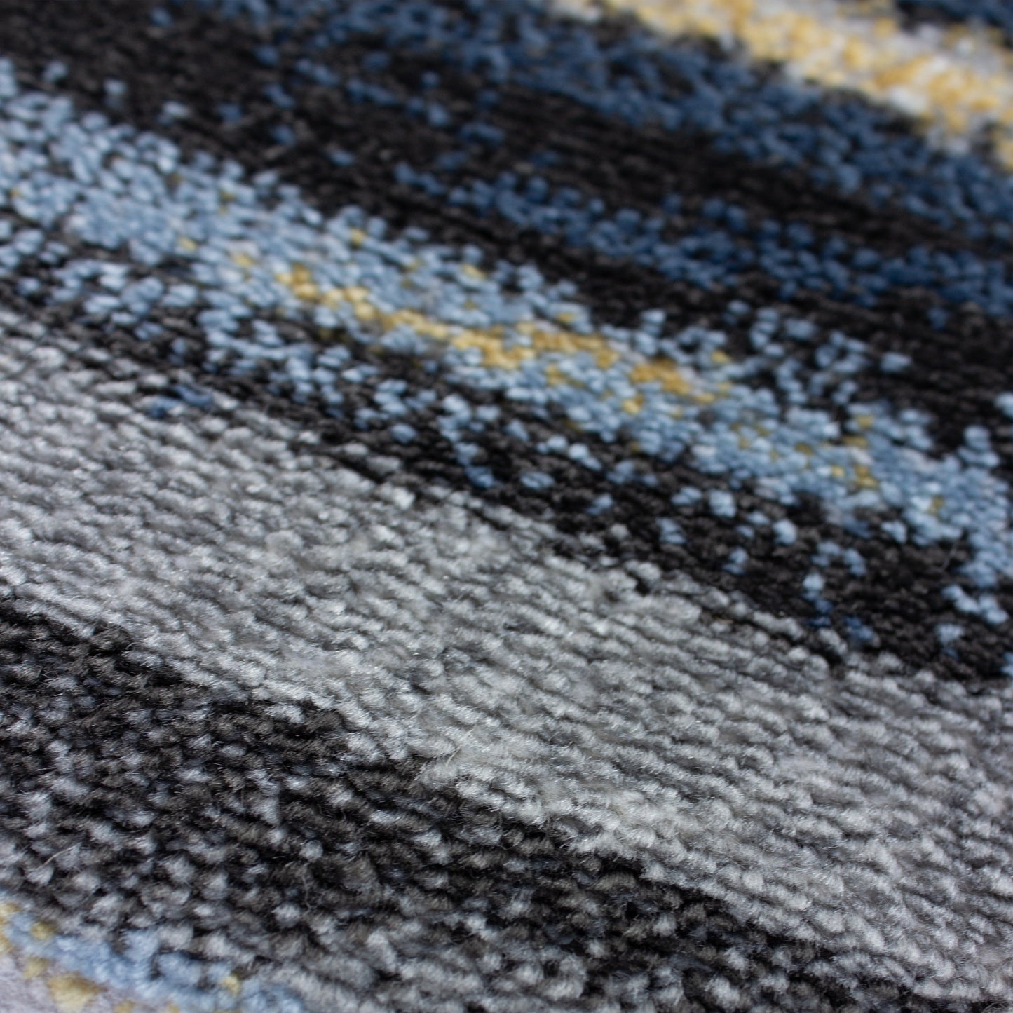 Mina Fluid Blue Multi Rug