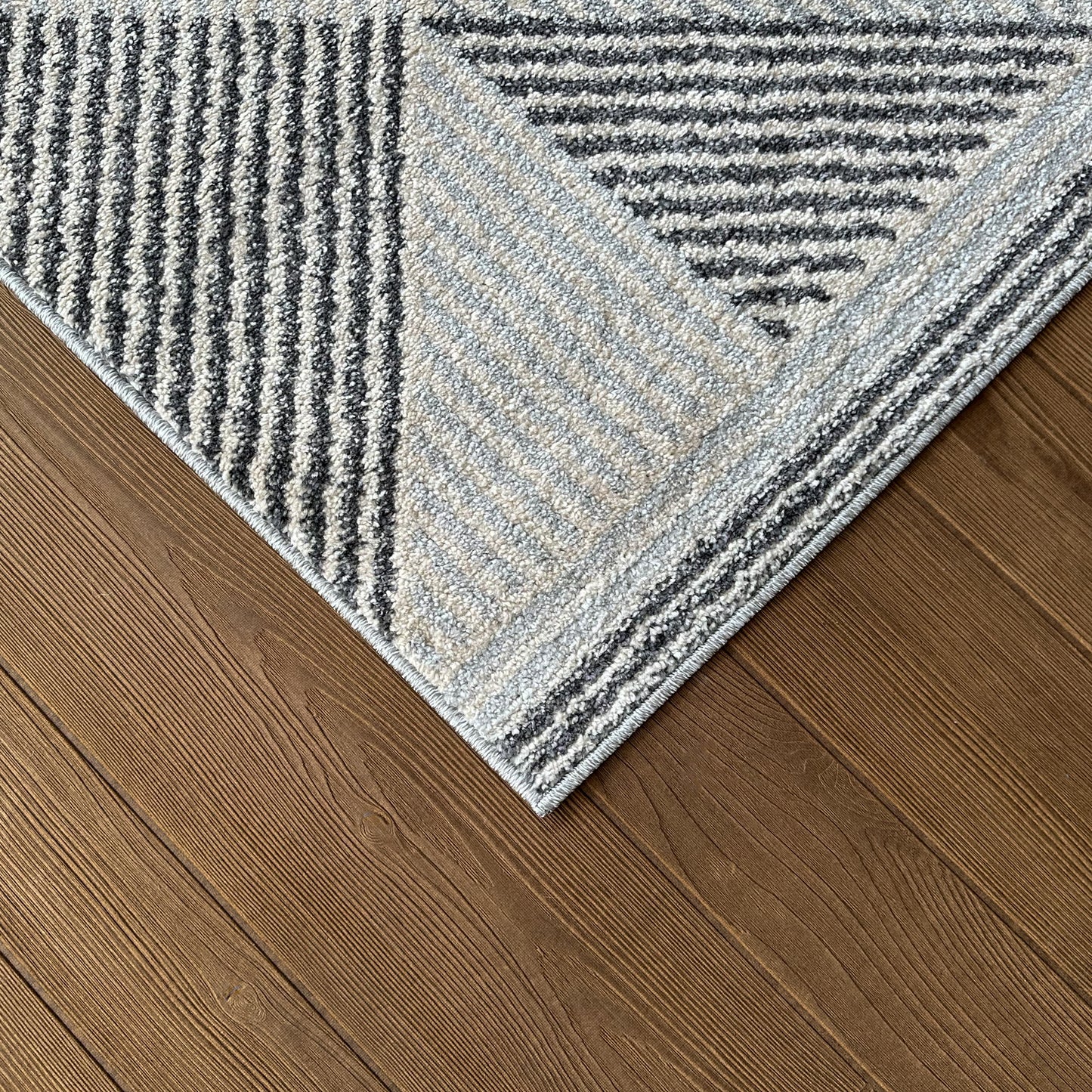 Piper Geo Cream/Dark Grey Rug