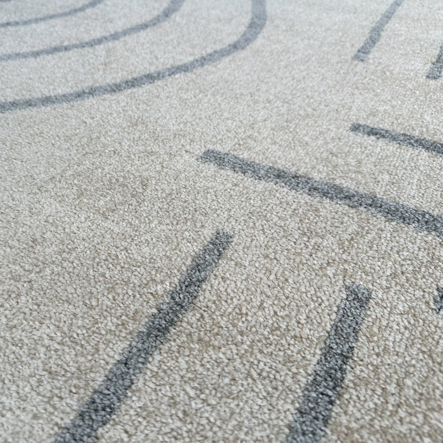 Piper Modern Cream/Dark Grey Rug