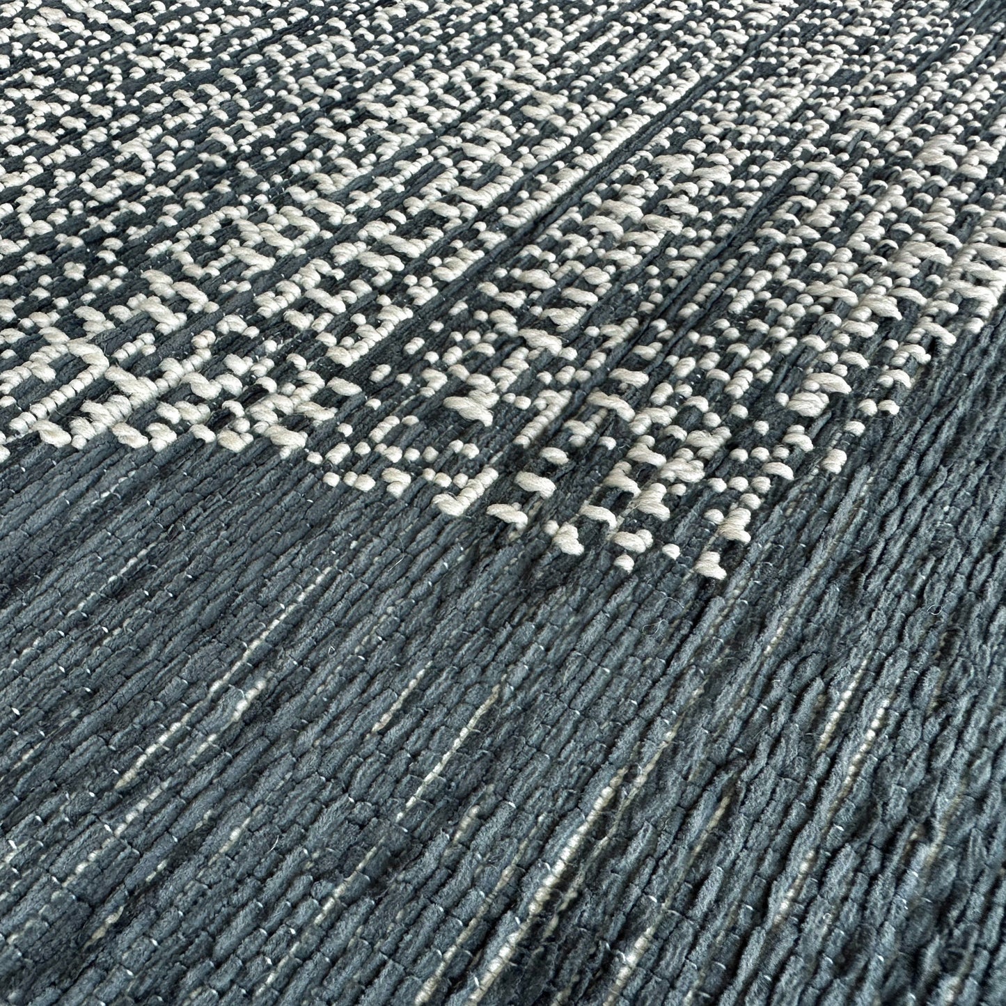 Sanibel Indoor/Outdoor Form Slate Blue Rug