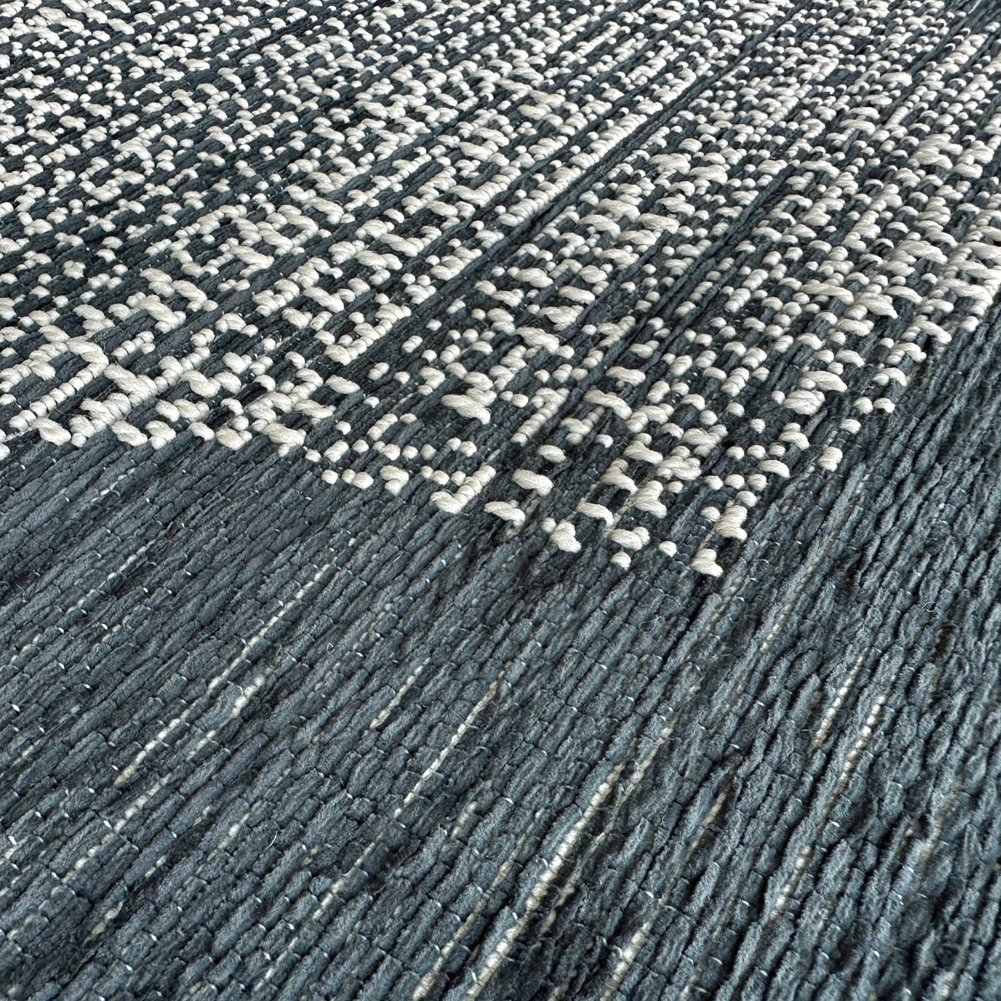 Sanibel Indoor/Outdoor Form Slate Blue Rug