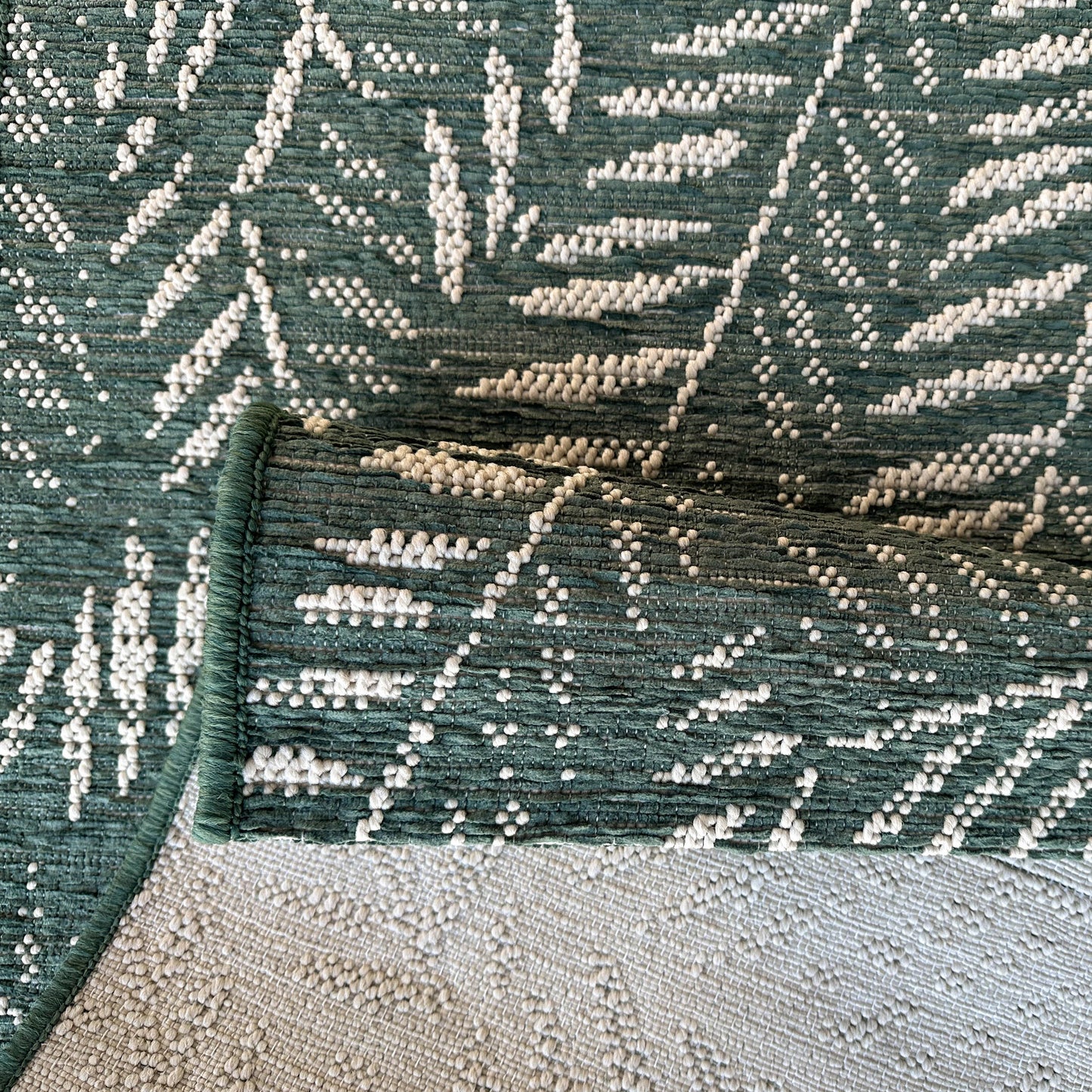 Sanibel Indoor/Outdoor Palma Smoke Green Rug