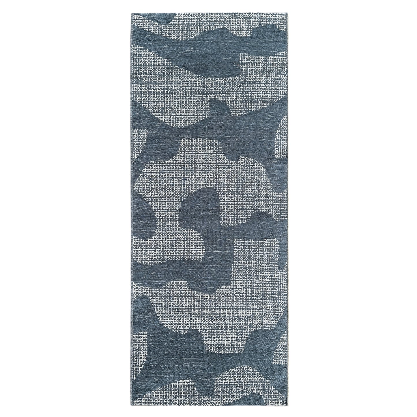 Sanibel Indoor/Outdoor Form Slate Blue Rug