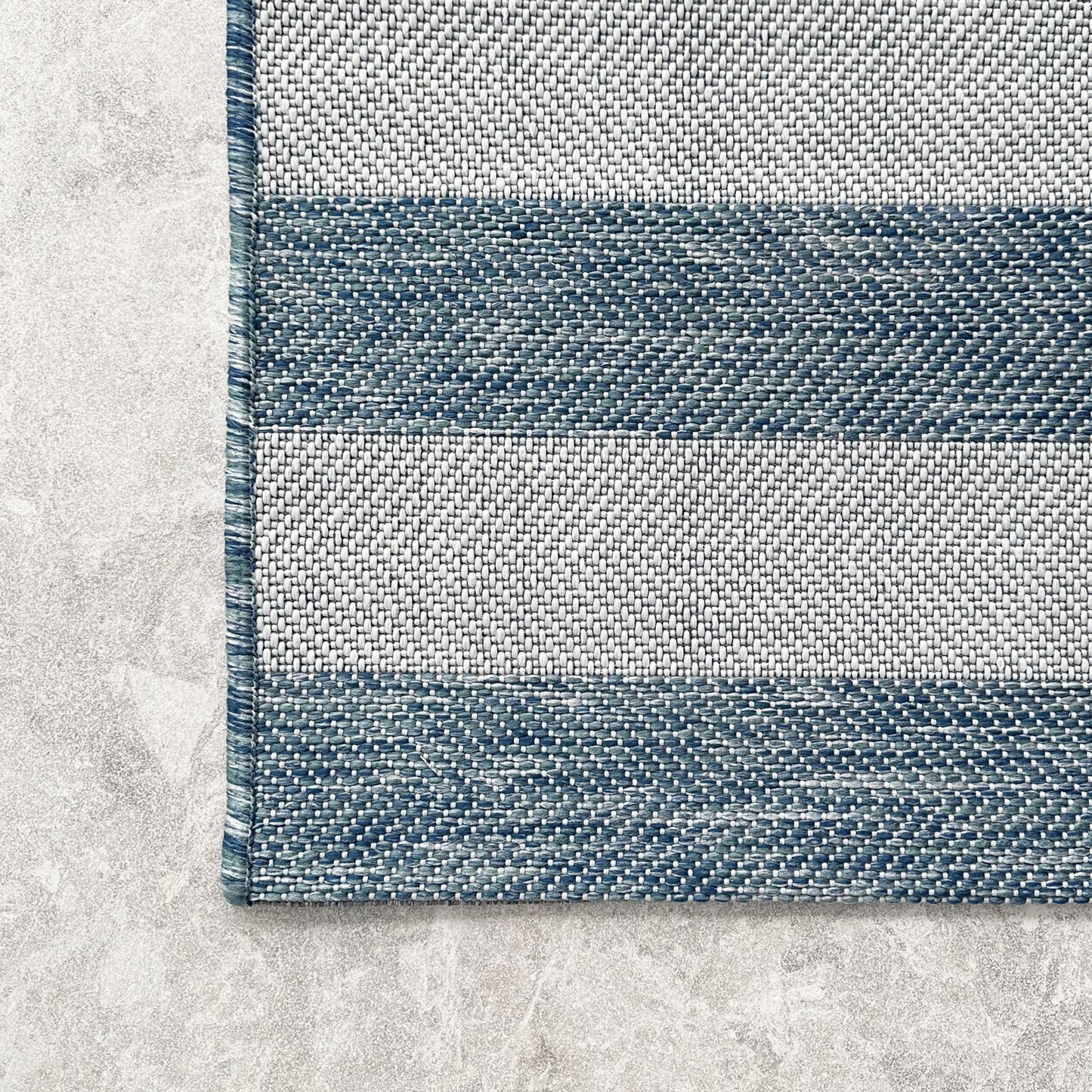 Coast Outdoor Stripe Blue Rug