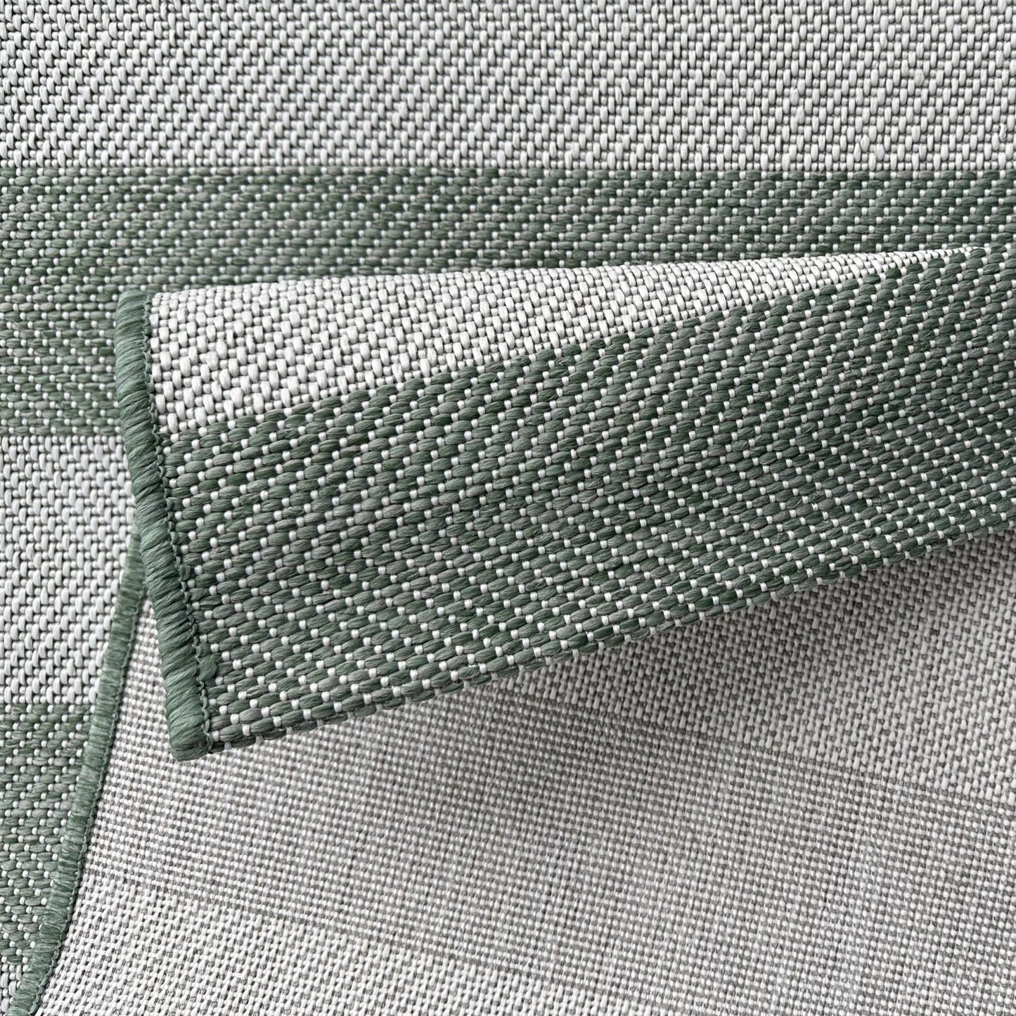 Coast Outdoor Stripe Green Rug