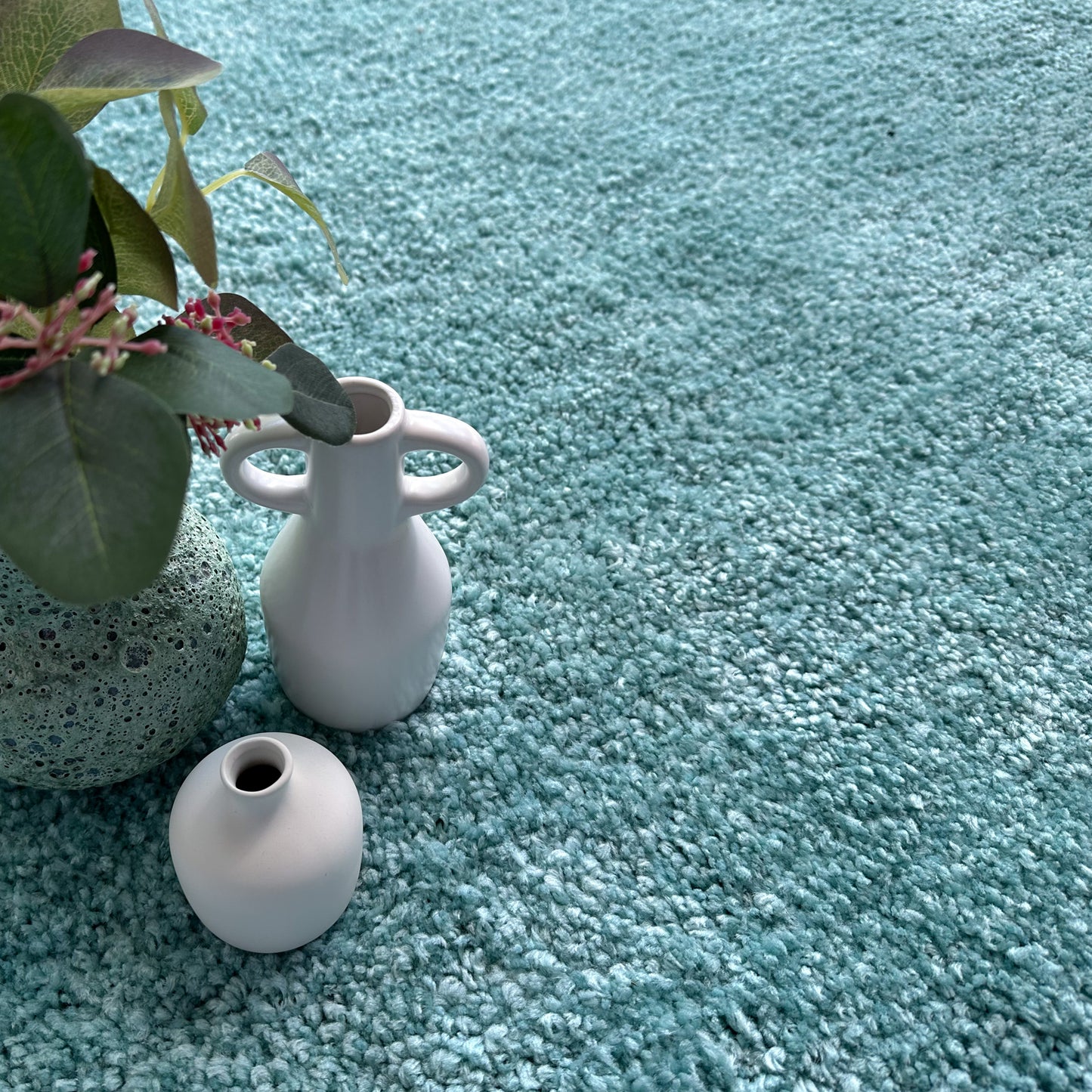 Muted Rug Symara Muted Turquoise Rug – Signature Rugs