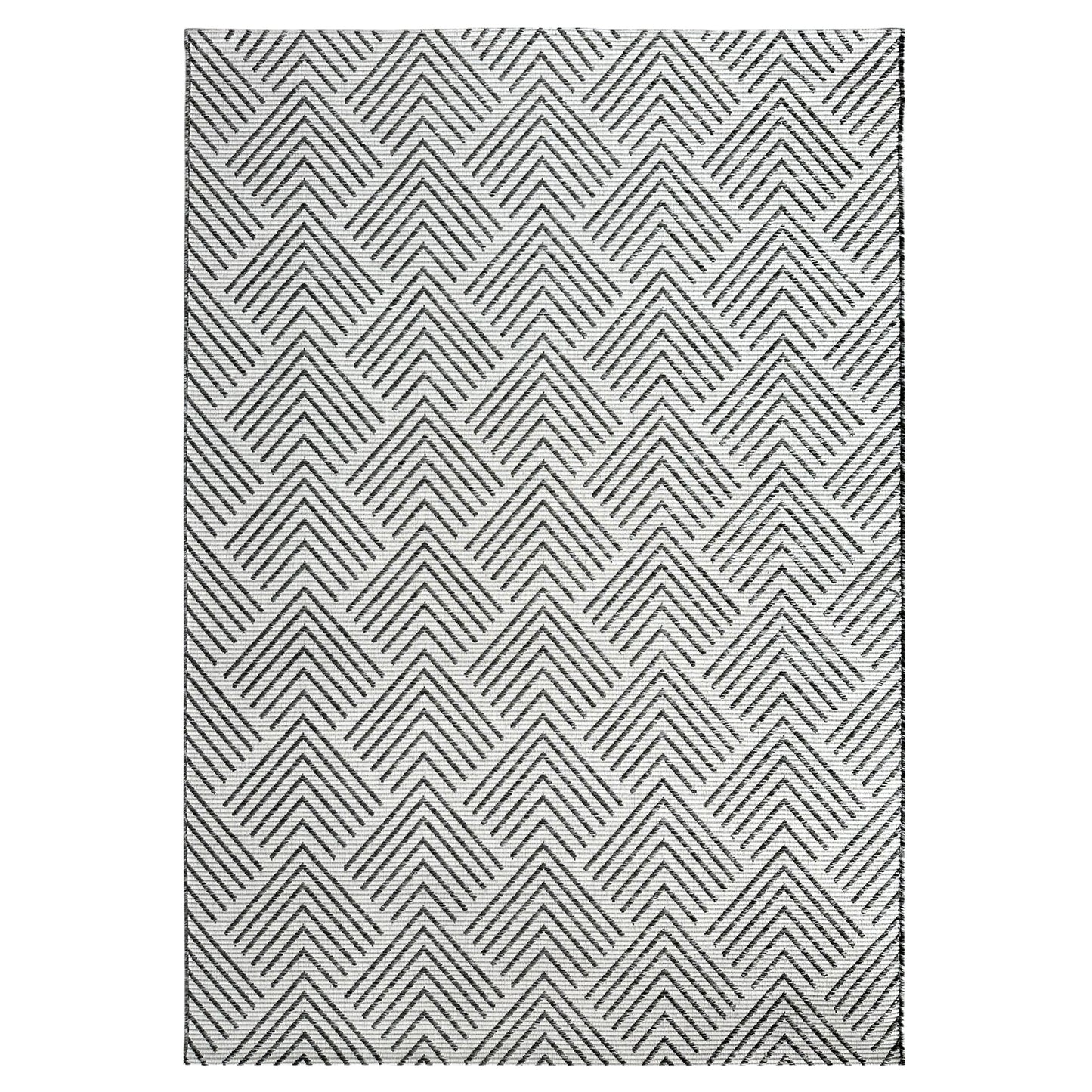 Milos Deco Charcoal Rug