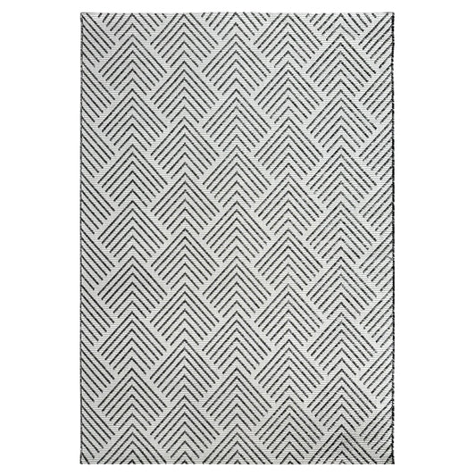 Milos Deco Charcoal Rug