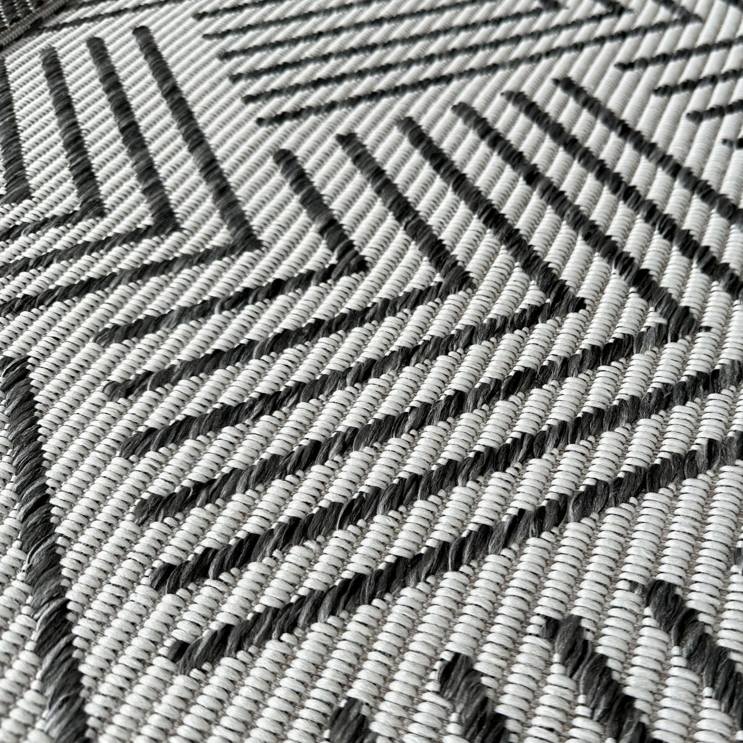 Milos Deco Charcoal Rug