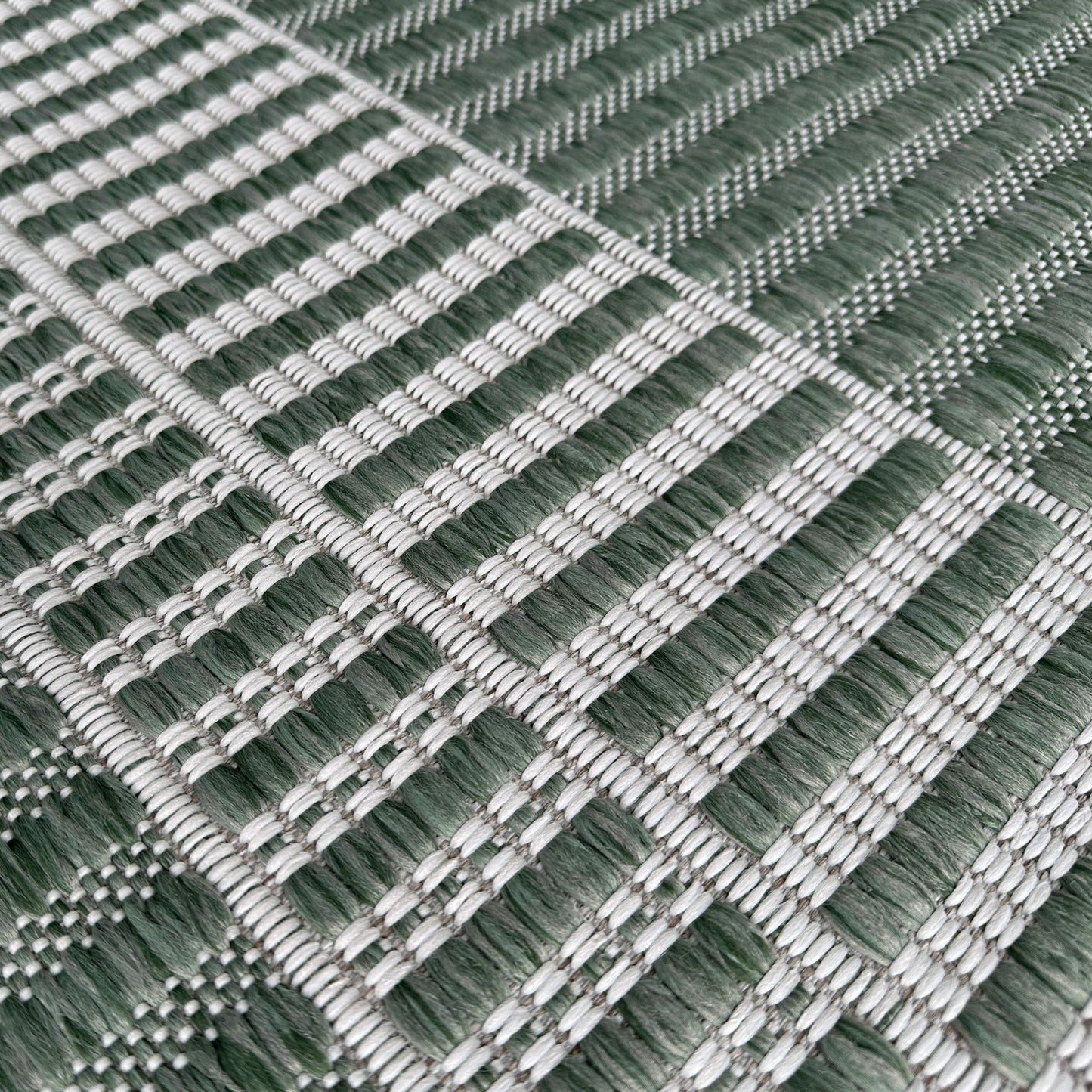 Milos Structure Green Rug