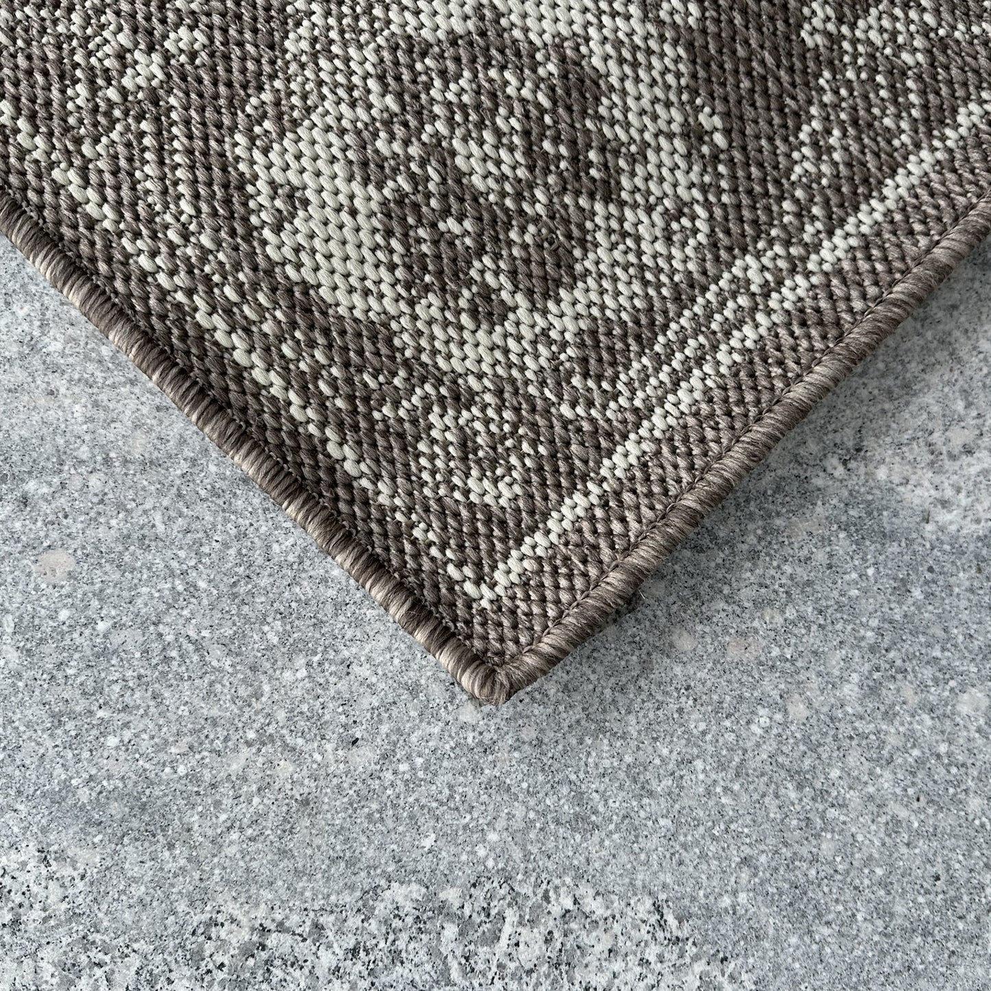 Oakley Medallion Beige Indoor/Outdoor Rug