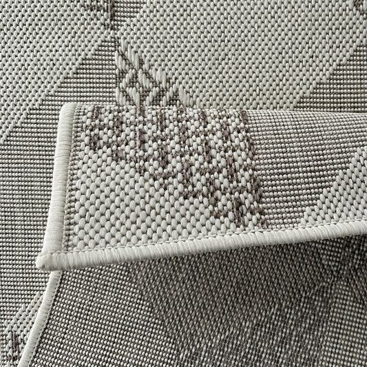 Lakehouse 3D Box Beige Indoor/Outdoor Rug