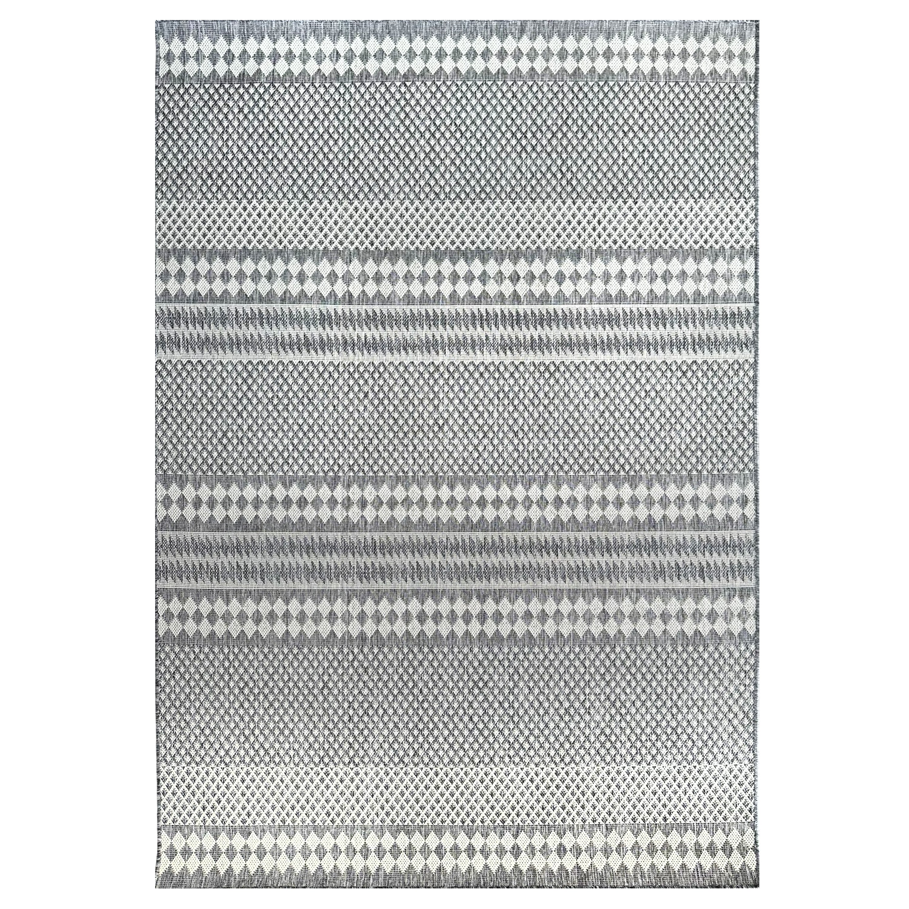 Lakehouse Stripe Grey Indoor/Outdoor Rug – Signature Rugs