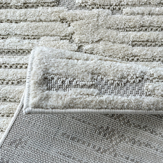 Hanna Indoor/Outdoor Texture Ivory Rug