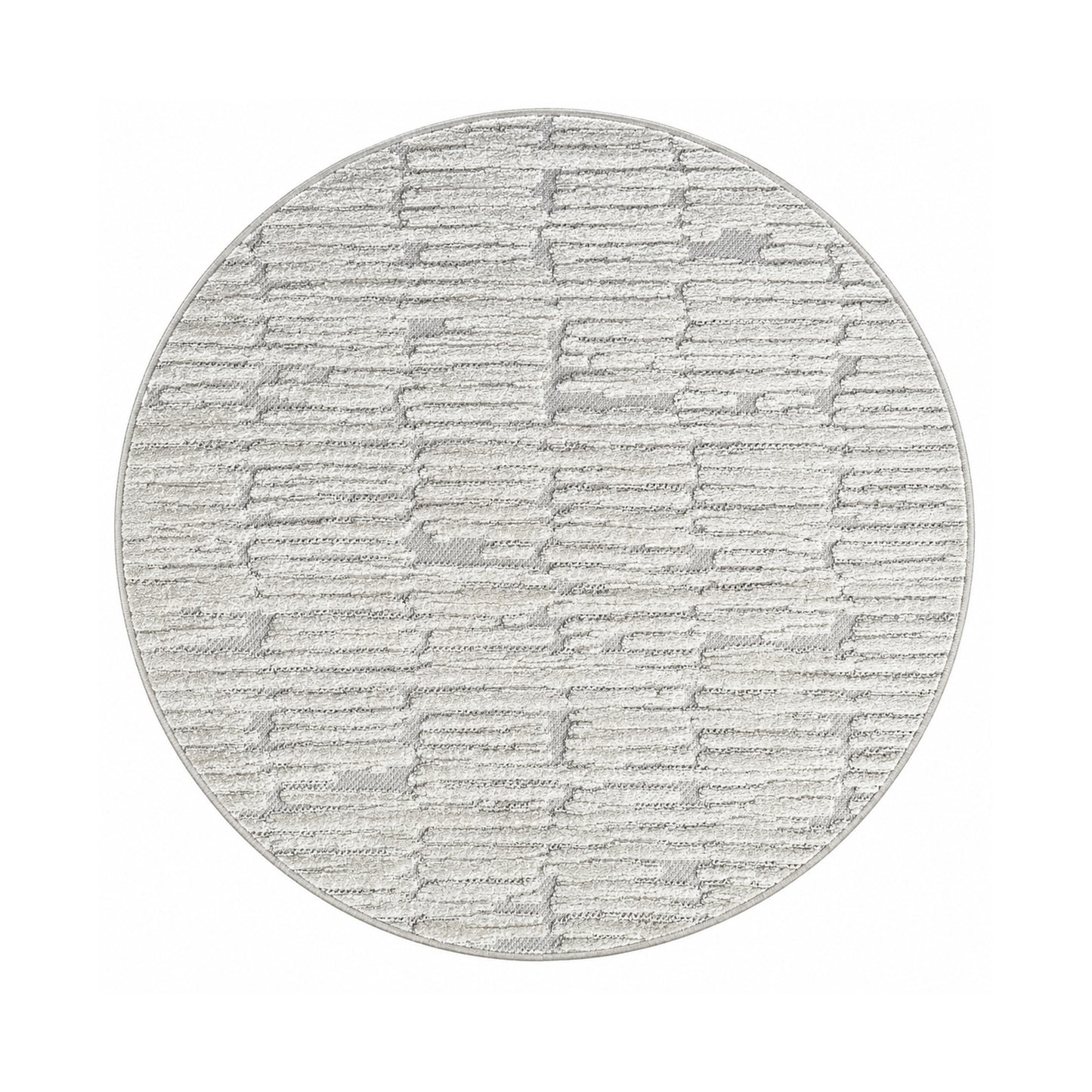 Hanna Indoor/Outdoor Texture Ivory Rug