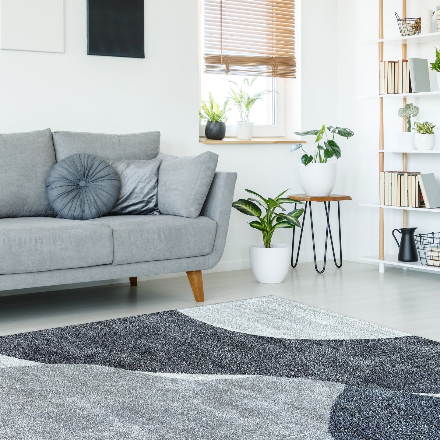 Everlee Flow Blue/Grey Rug