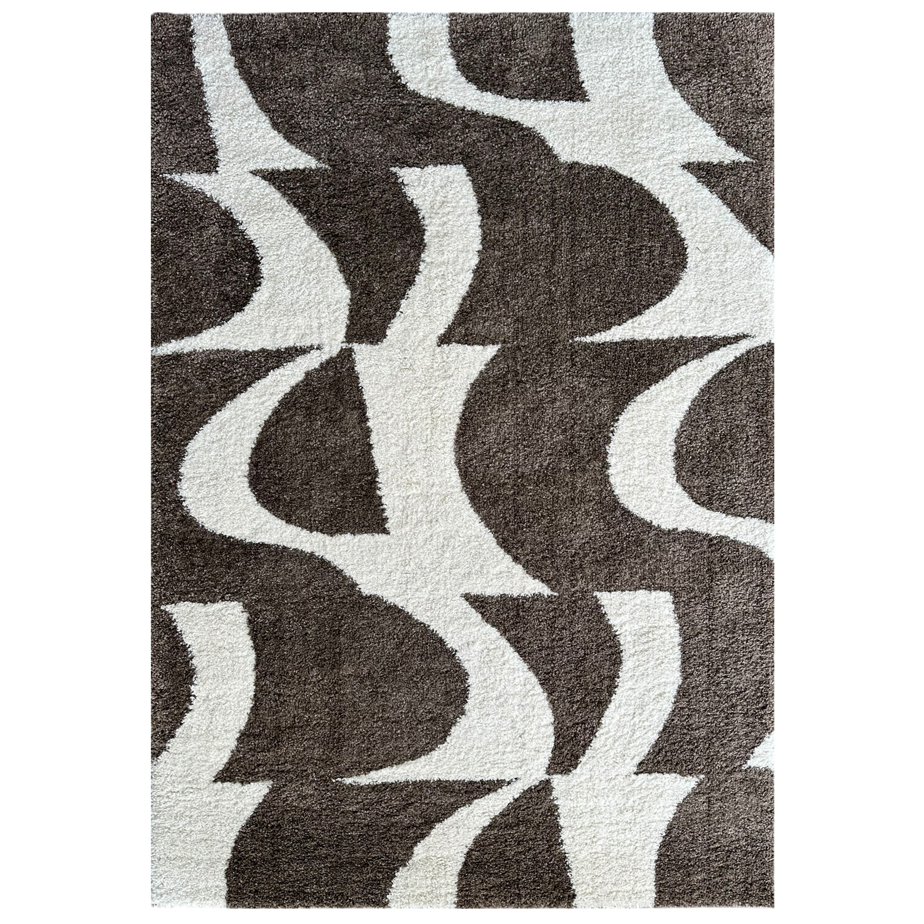 Laine Contrast Walnut Rug – Signature Rugs