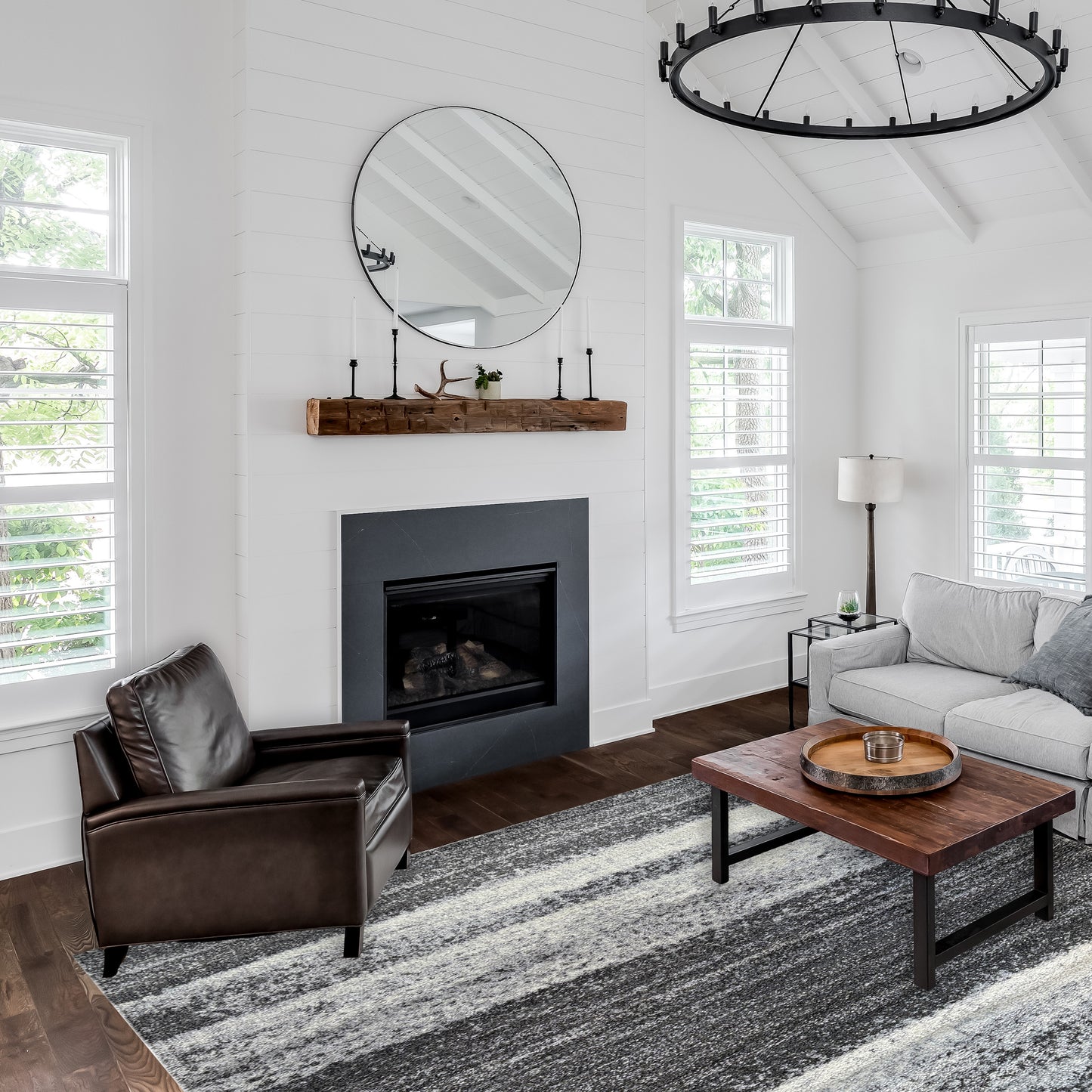Laine Ombre Charcoal Rug