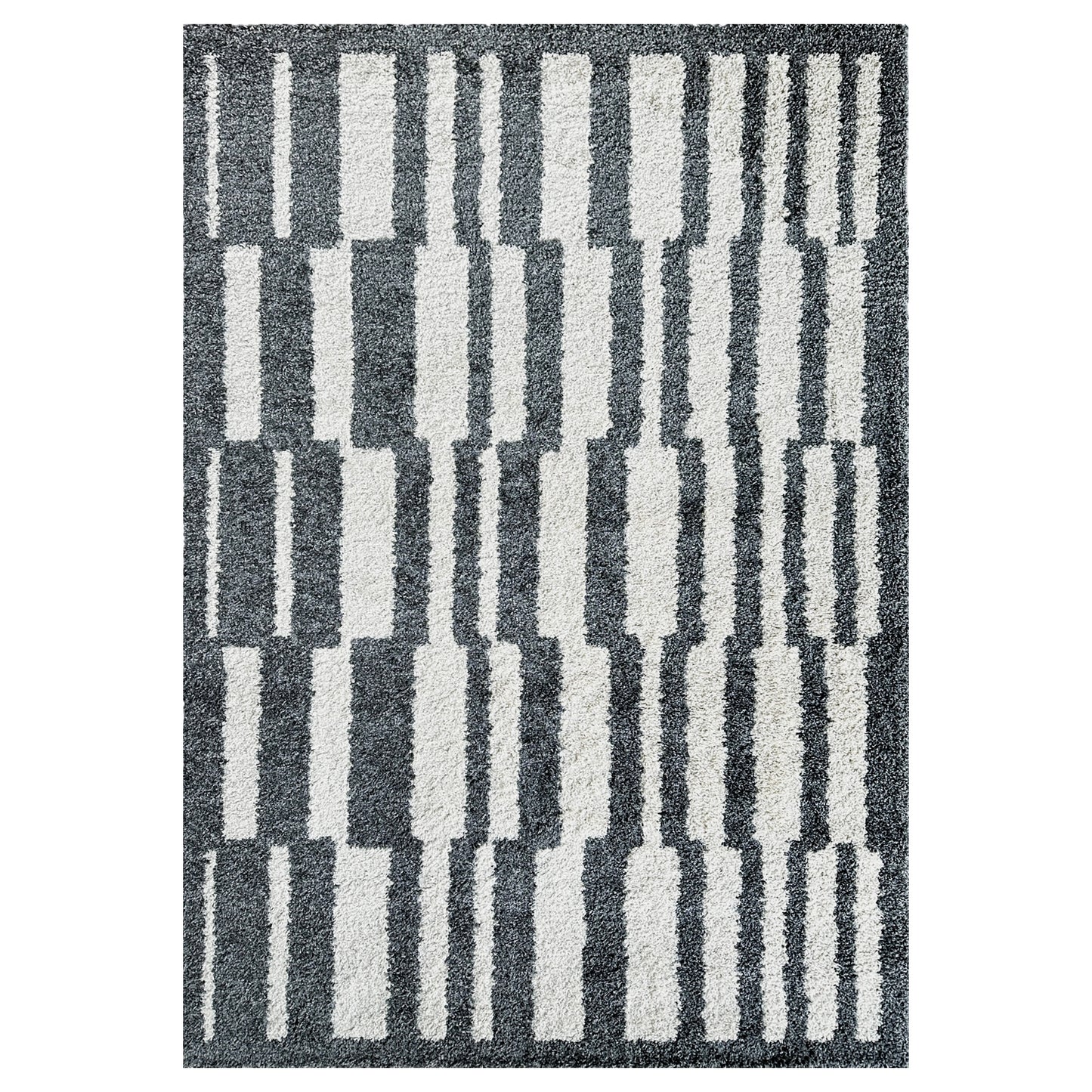 Beaumont Block Charcoal Rug