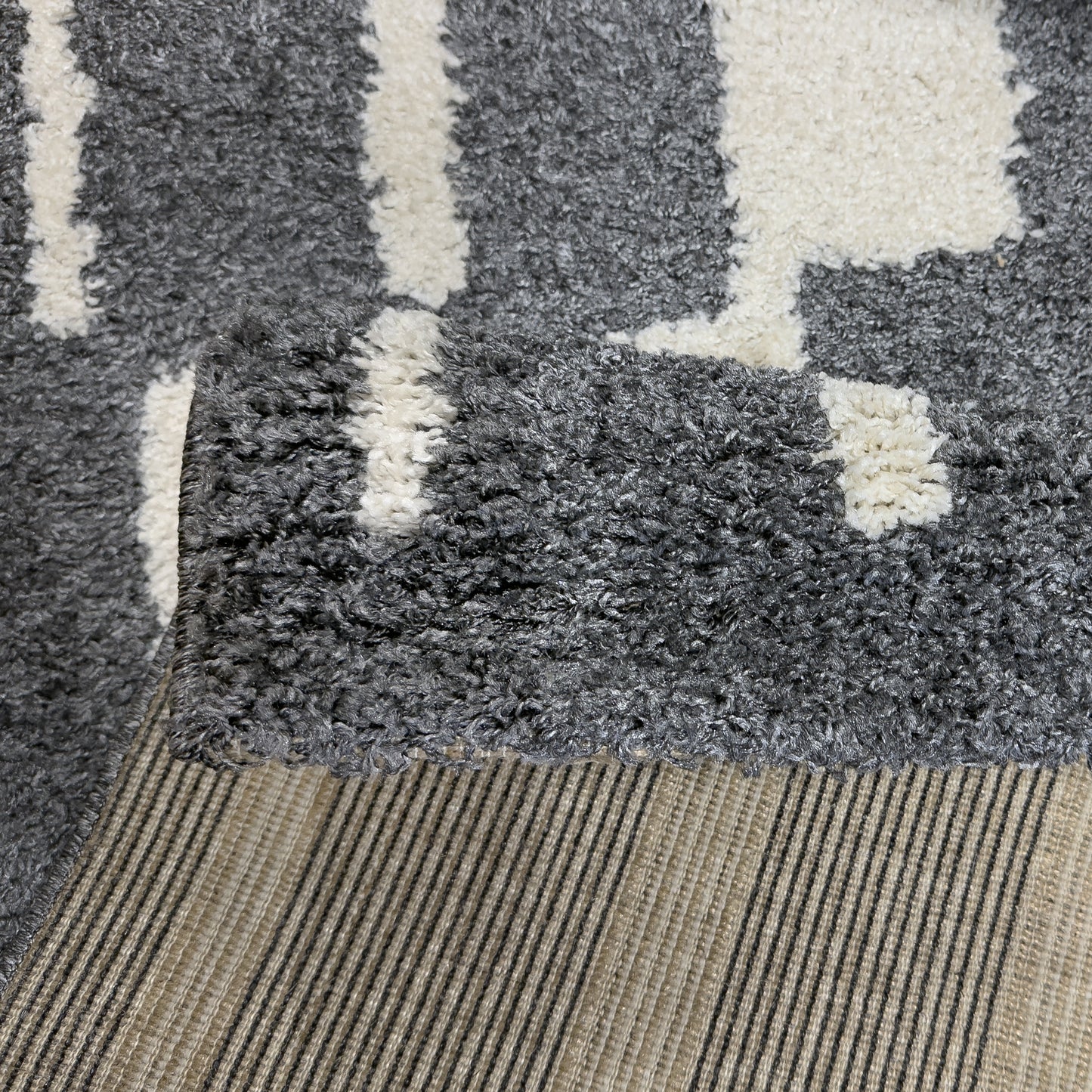 Beaumont Block Charcoal Rug