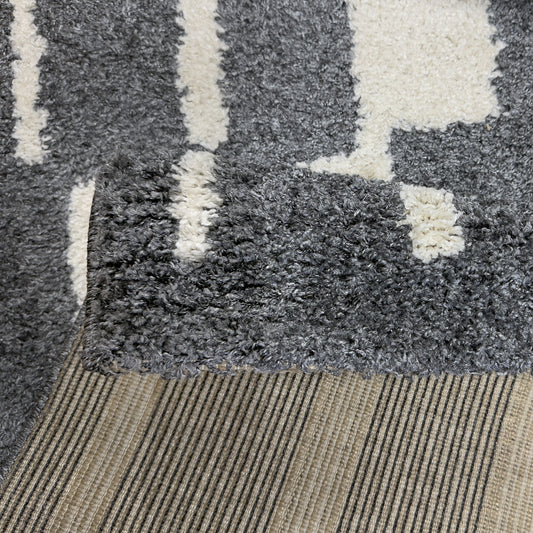 Beaumont Block Charcoal Rug