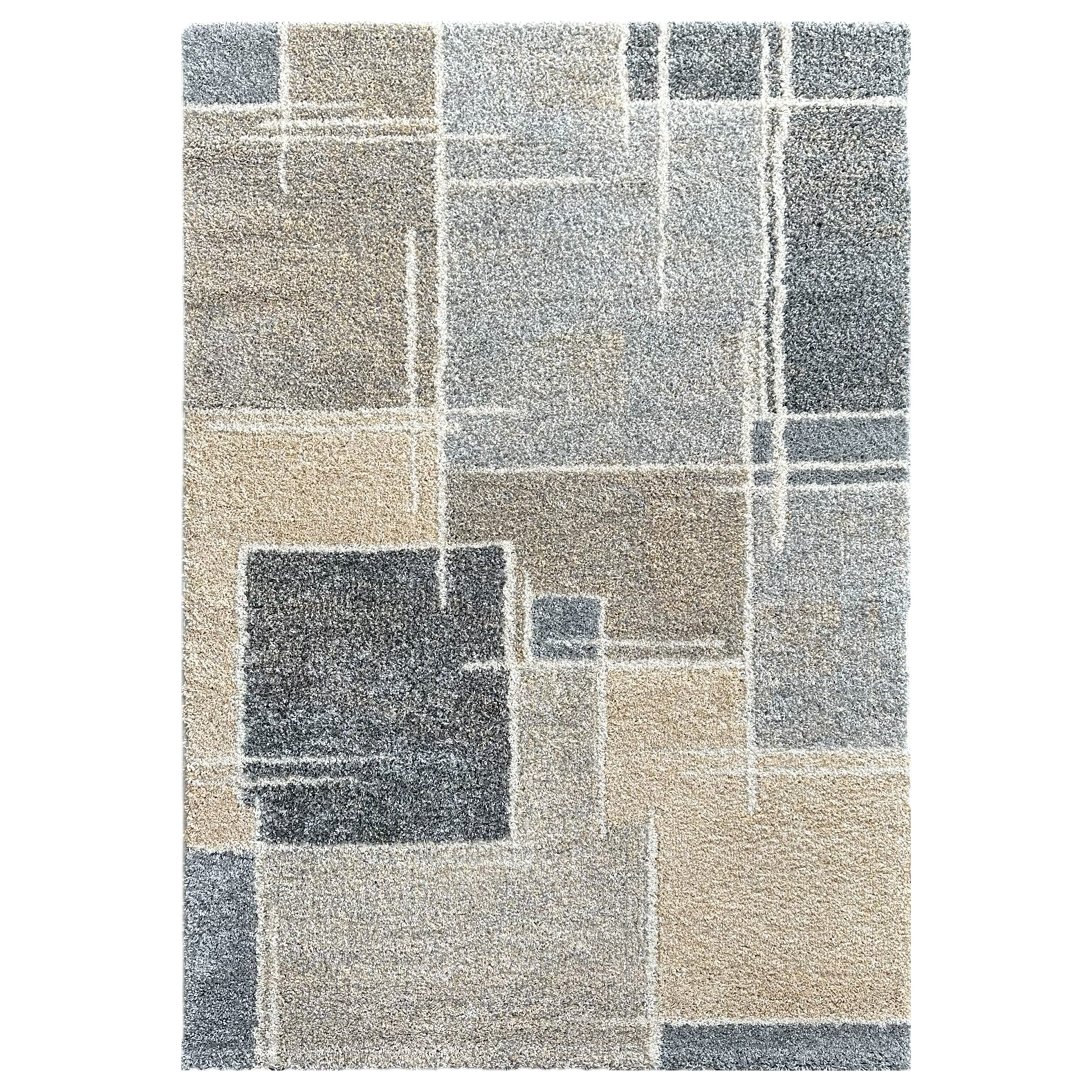 Beaumont Contempo Beige/Grey Rug – Signature Rugs