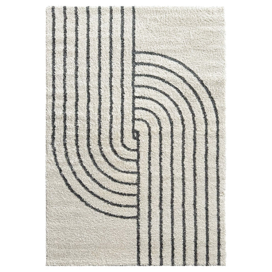 Beaumont Modern Cream/Charcoal Rug