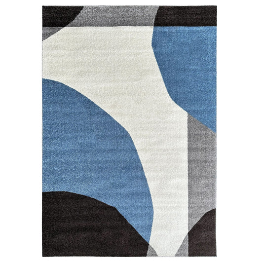 Ascot Circles Alaskan Blue Rug