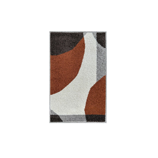 Ascot Circles Henna Brown Mat
