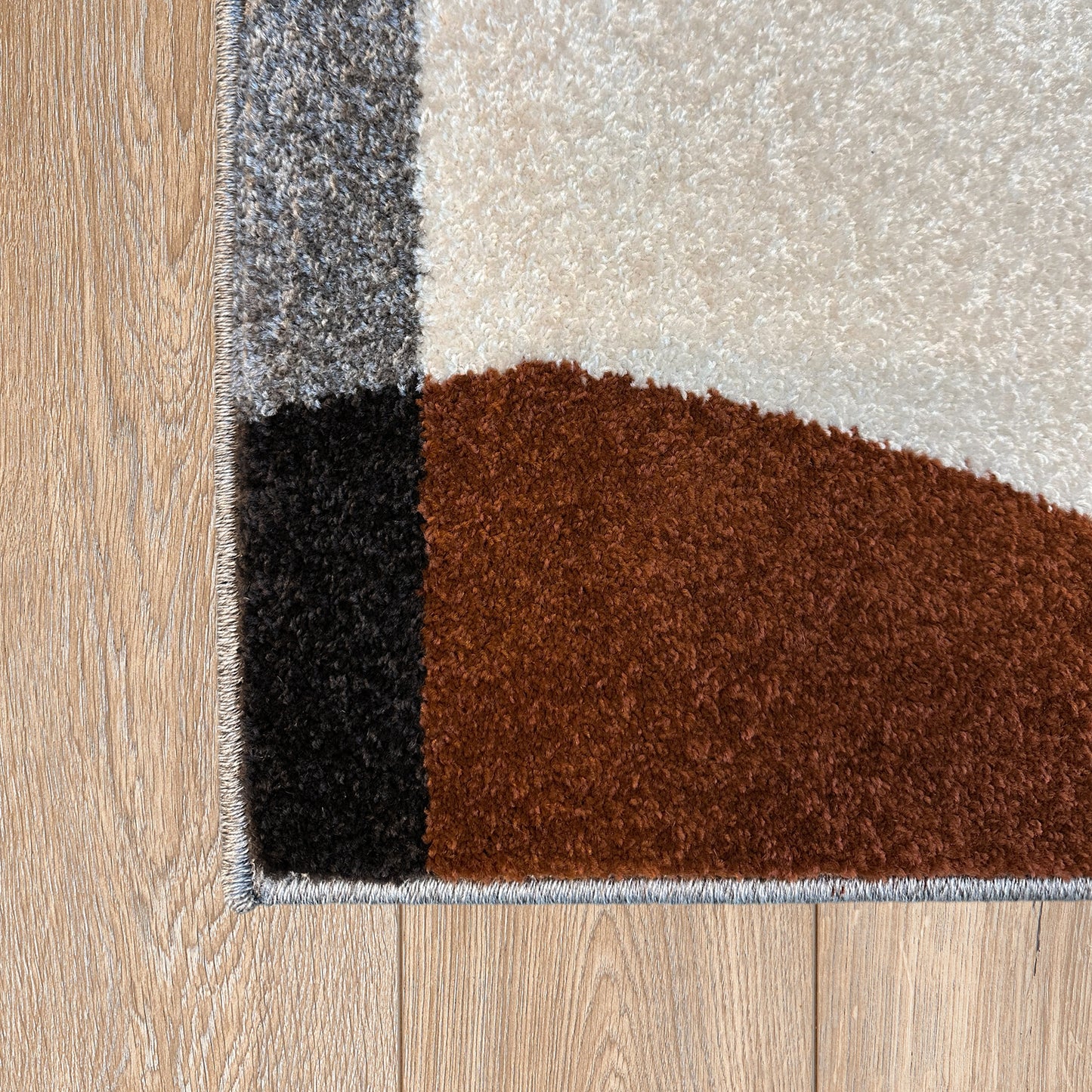 Ascot Circles Henna Brown Mat