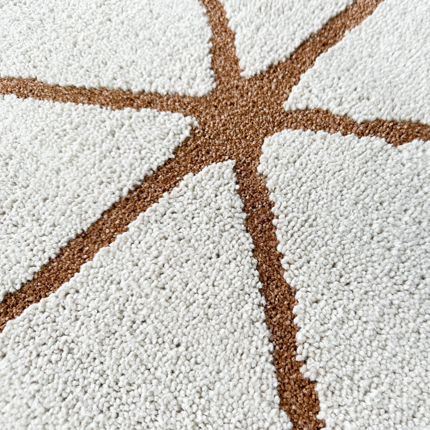 Brax Grid Copper Rug