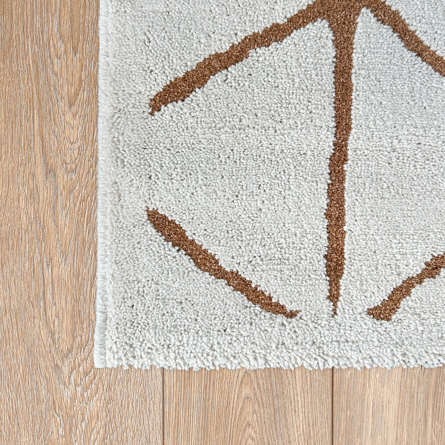 Brax Grid Copper Rug