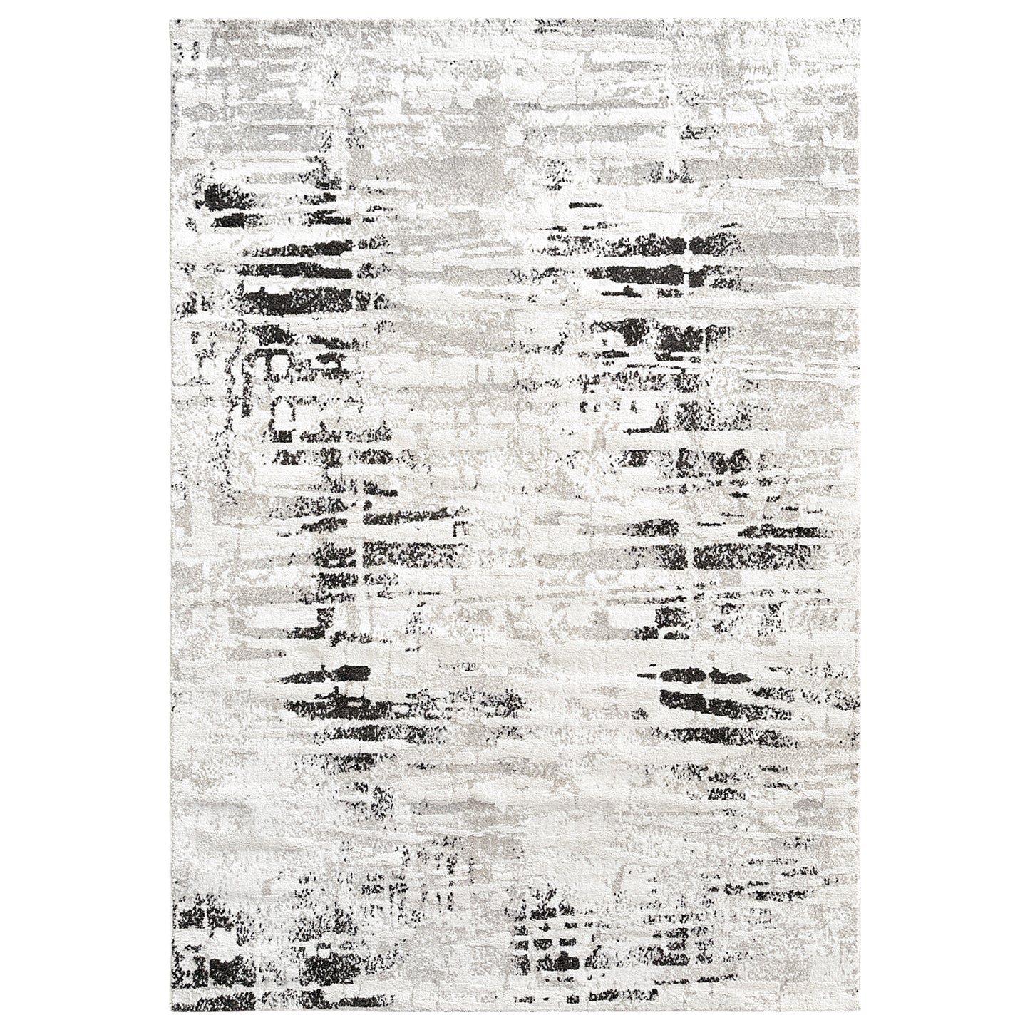 Munro Distressed Grey/Black Rug